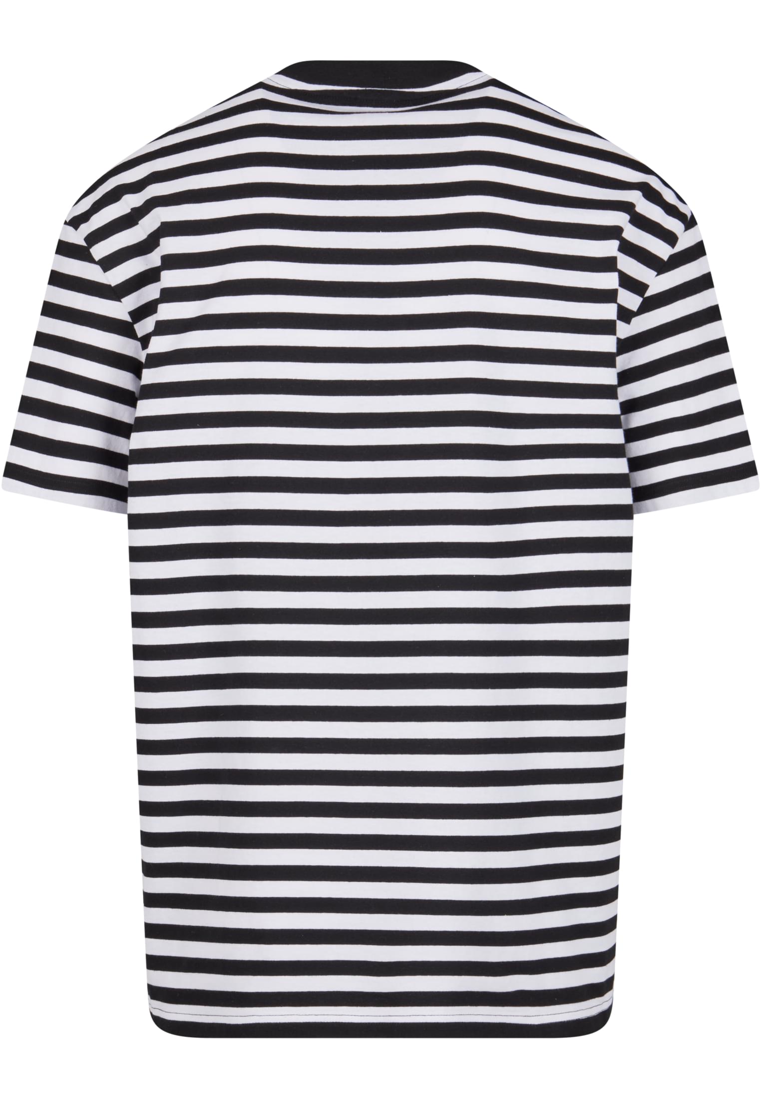 Regular Stripe Tee | white/black