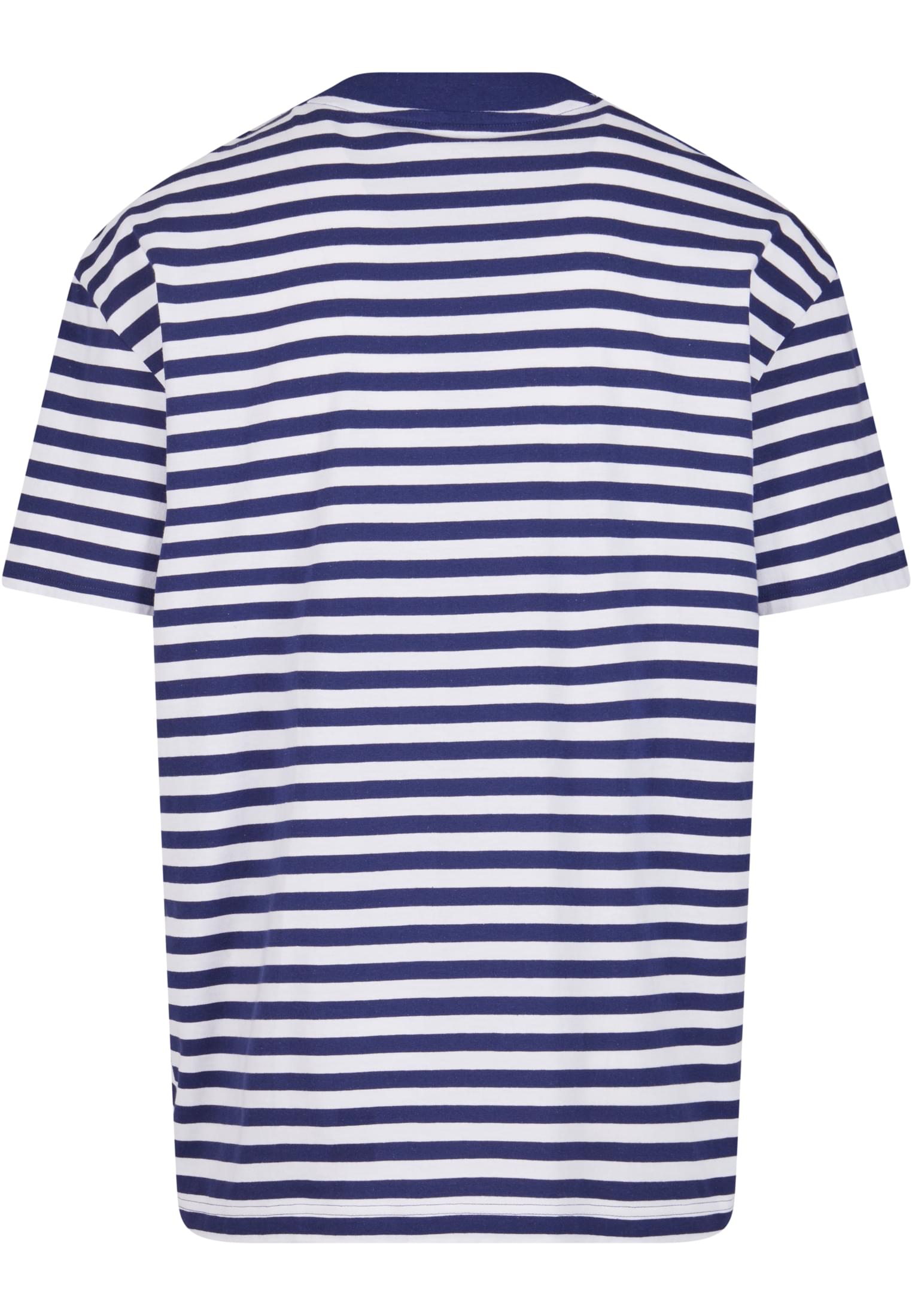 Regular Stripe Tee | white/darkblue