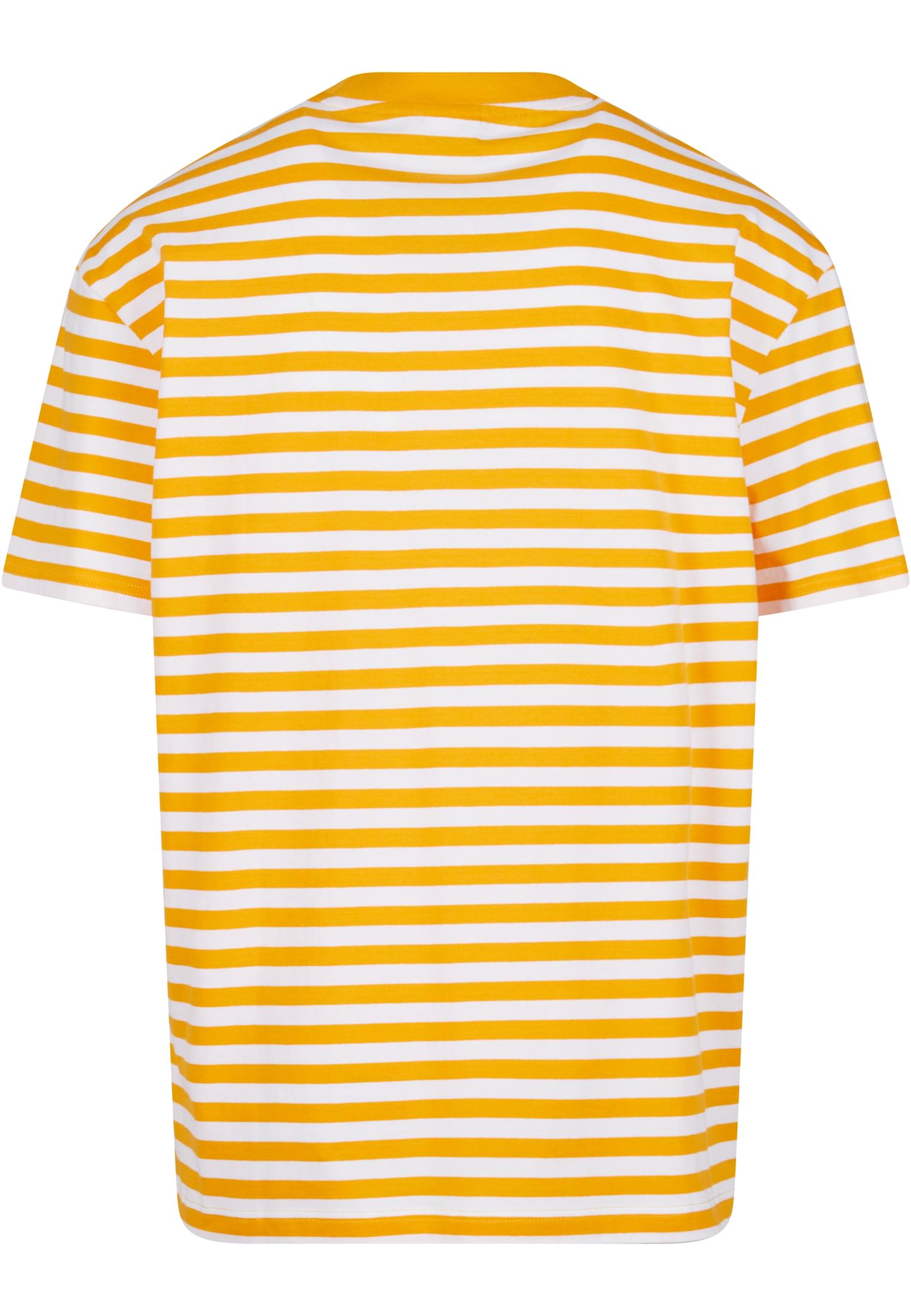 Regular Stripe Tee | white/magicmango