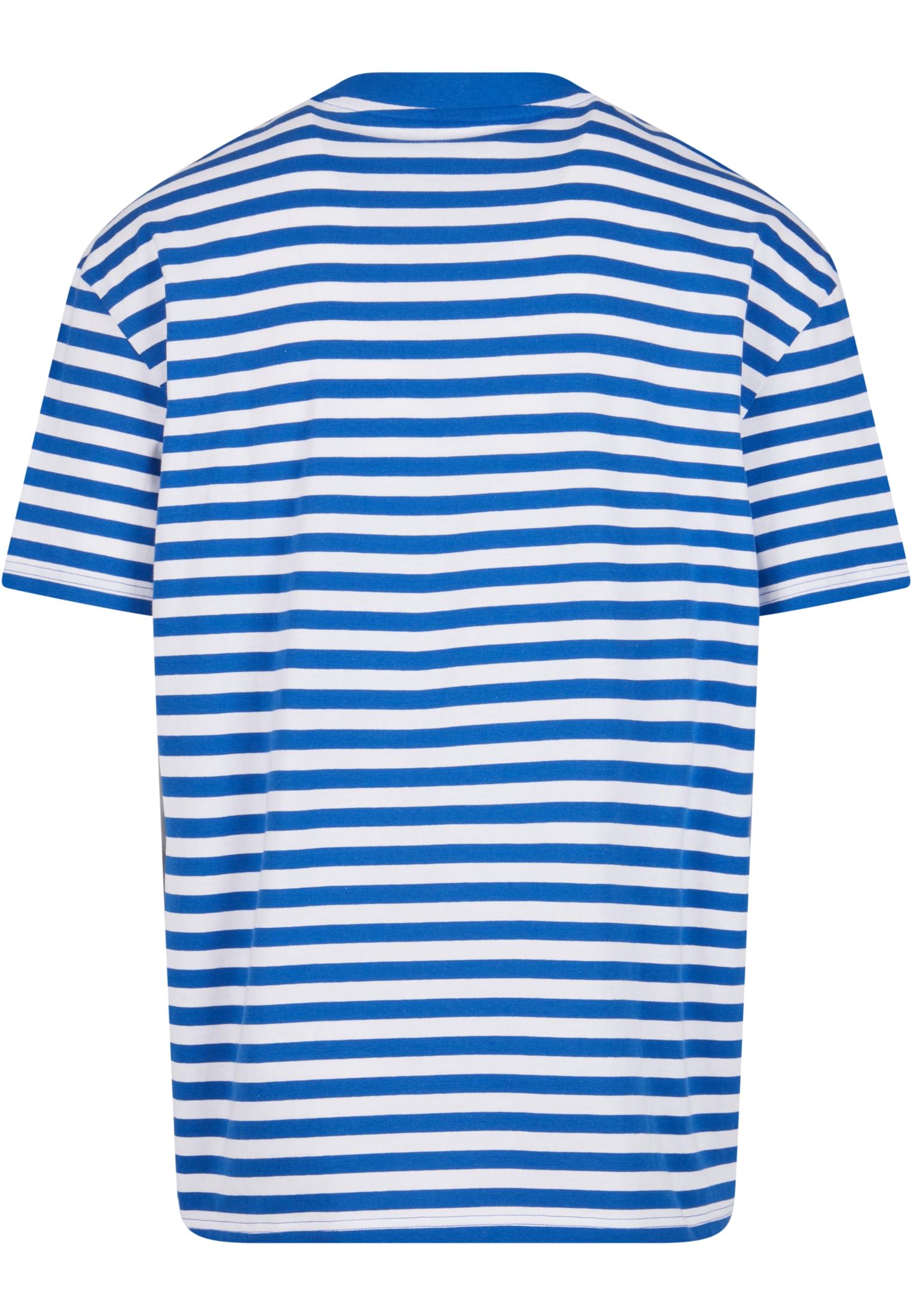 Regular Stripe Tee | white/royal