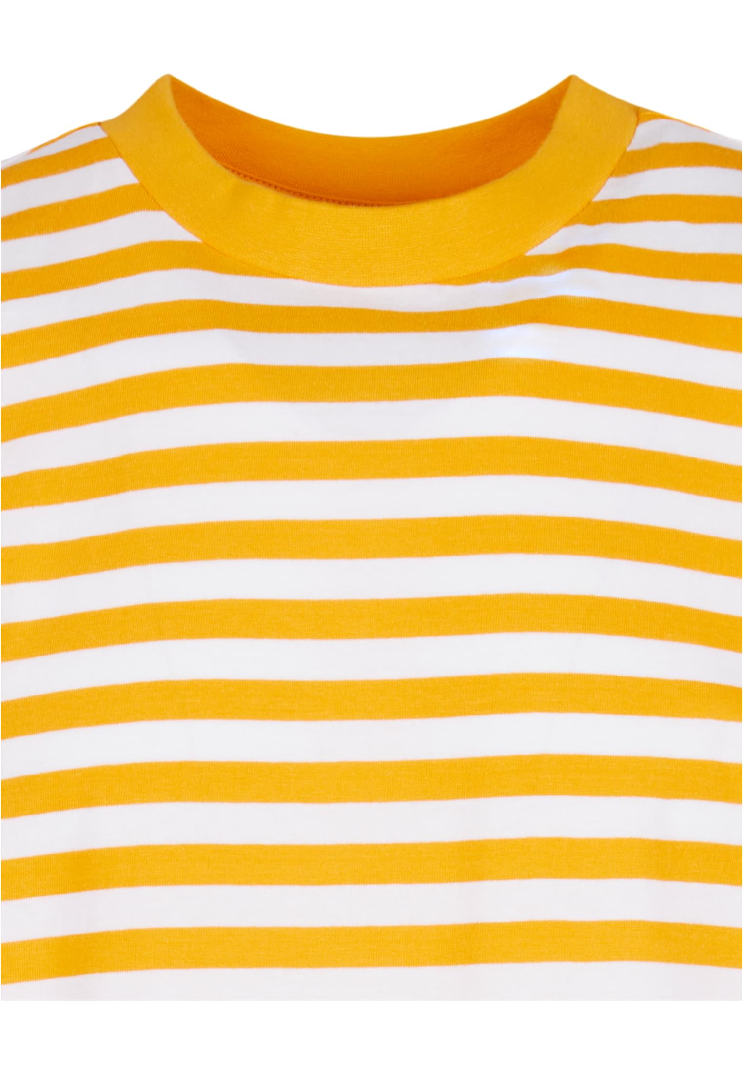 Regular Stripe Tee | white/magicmango