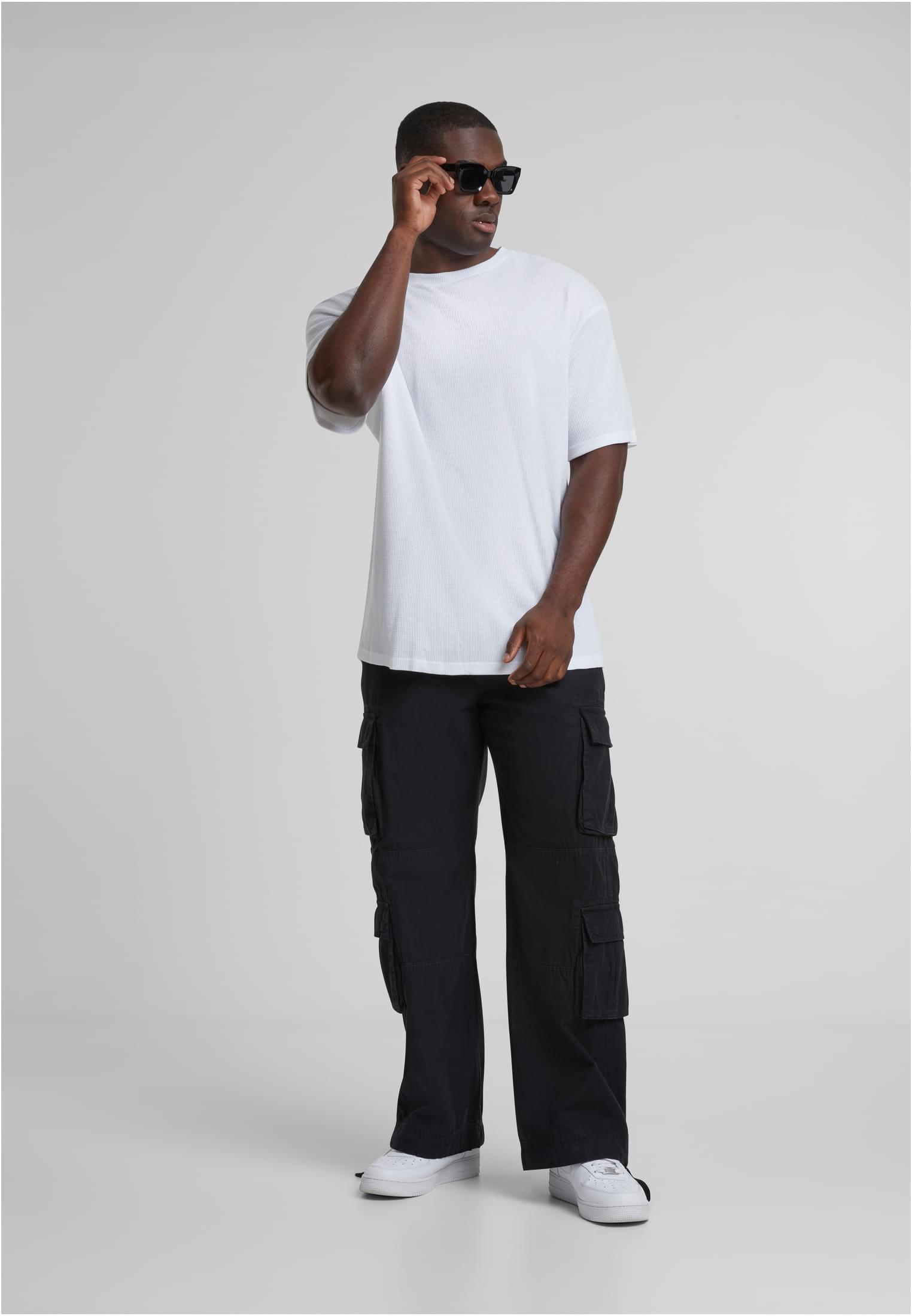 Double Cargo Pants | black