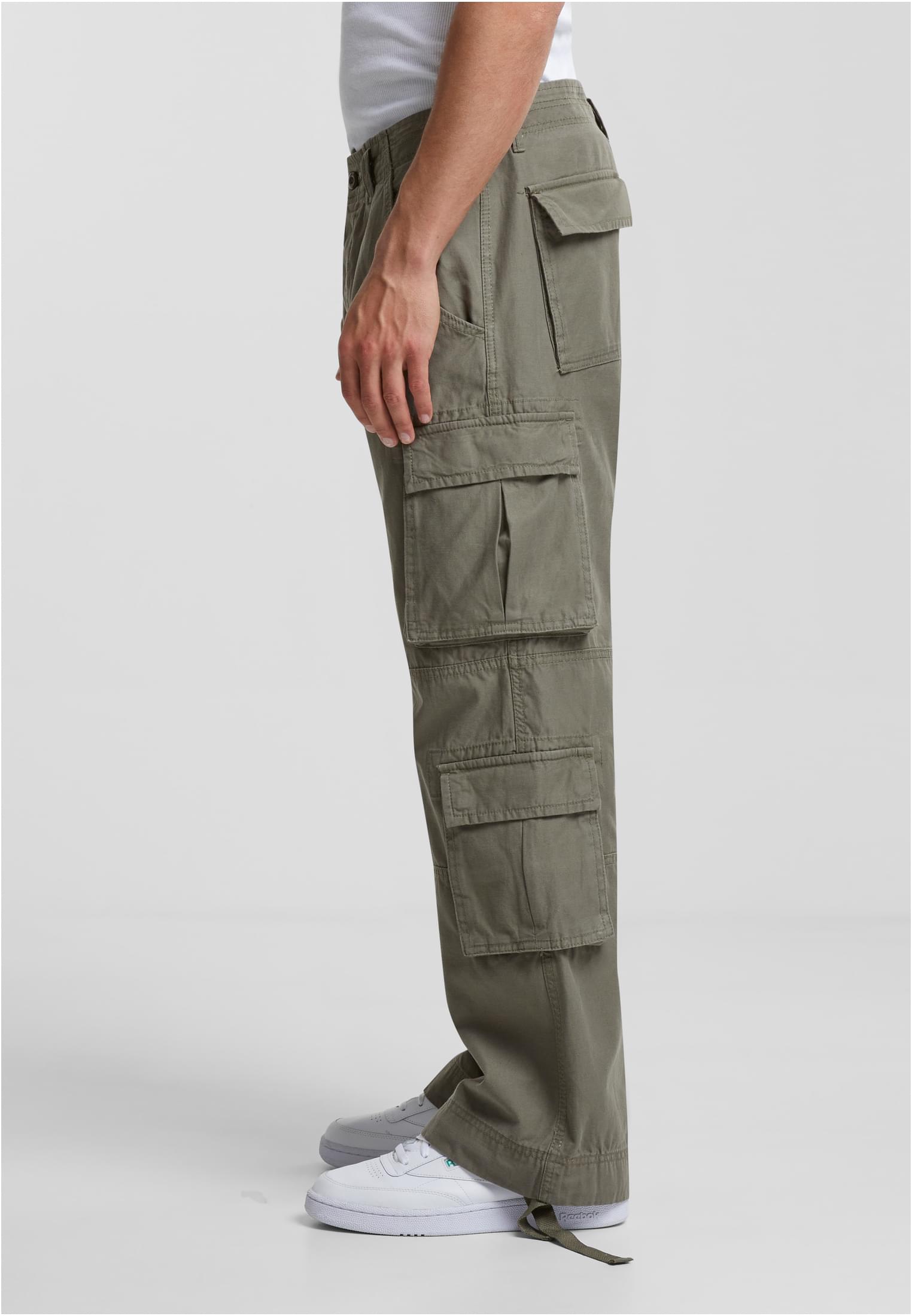 Double Cargo Pants | olive