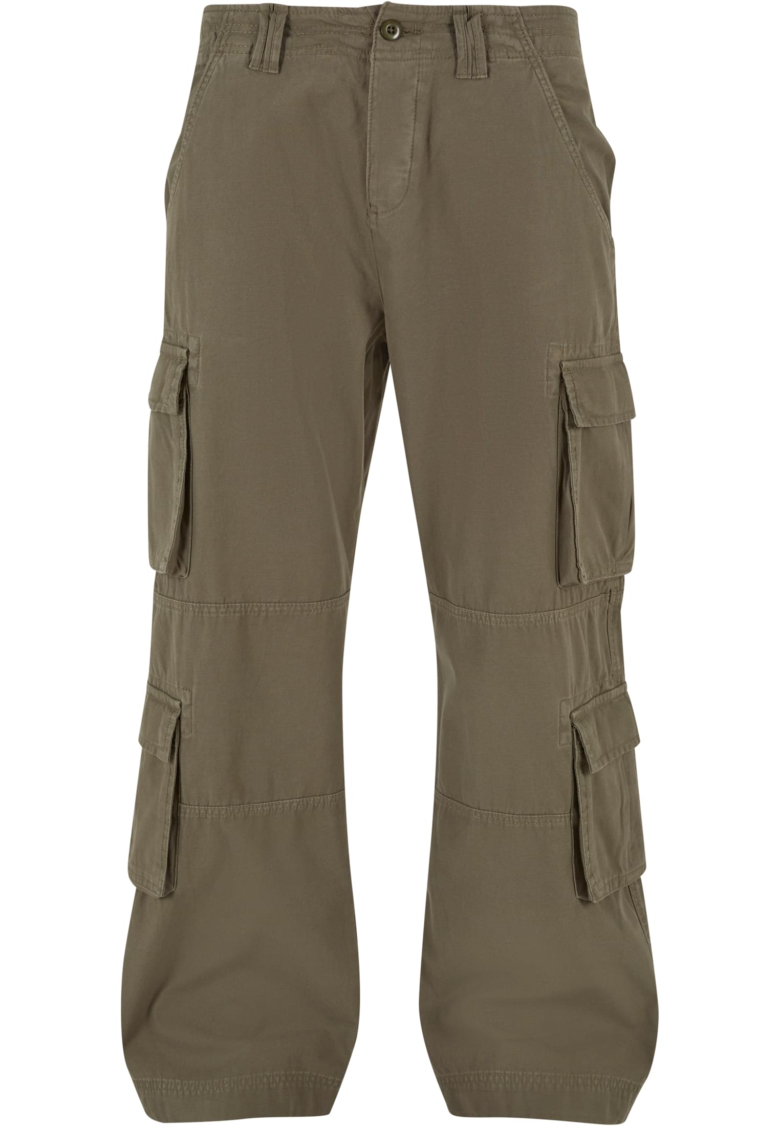 Double Cargo Pants | olive