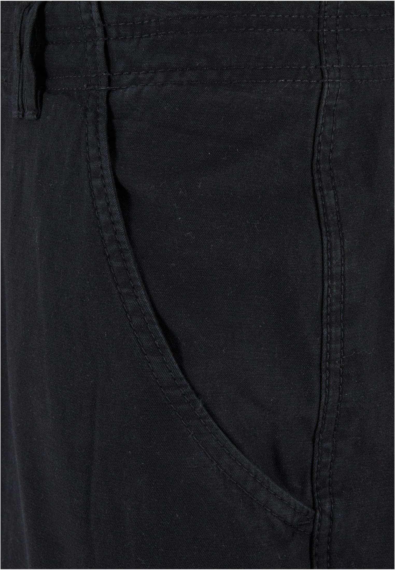 Double Cargo Pants | black