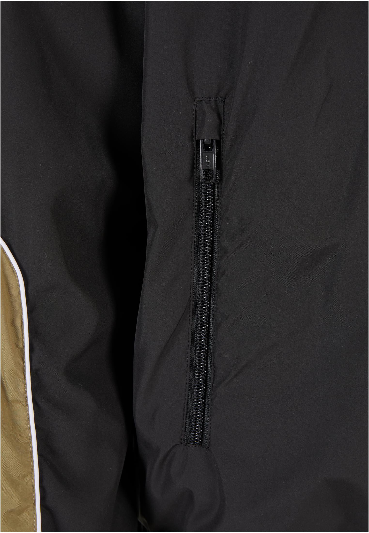 Piped Track Jacket | black