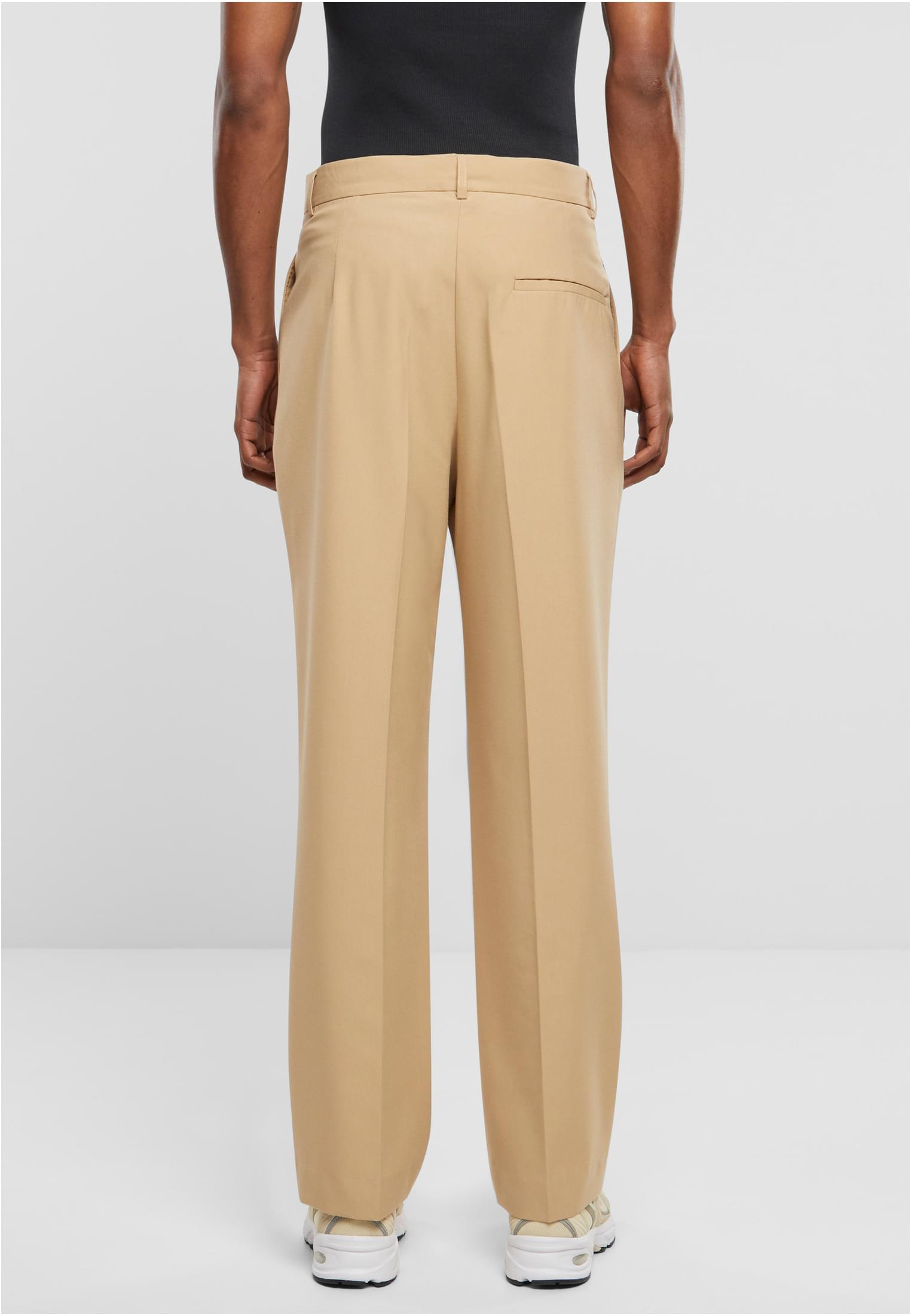 Double Pleated Pants | unionbeige