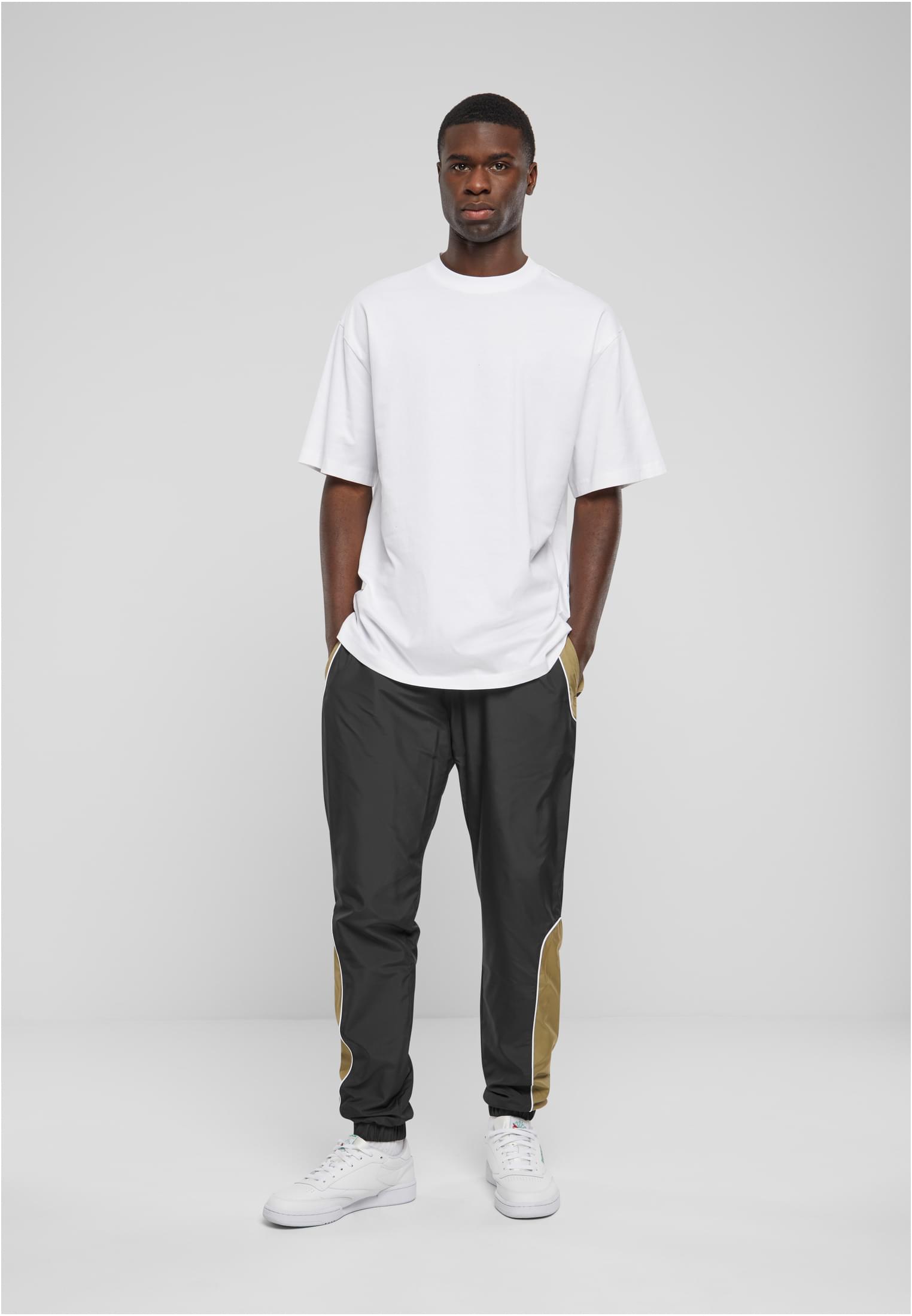 Piped Track Pants | black