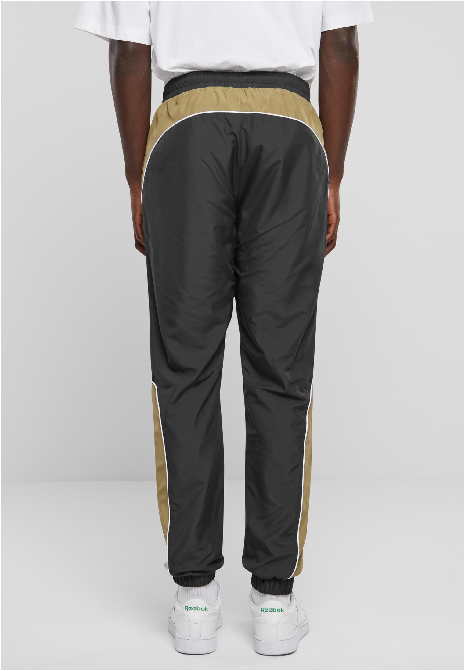 Piped Track Pants | black