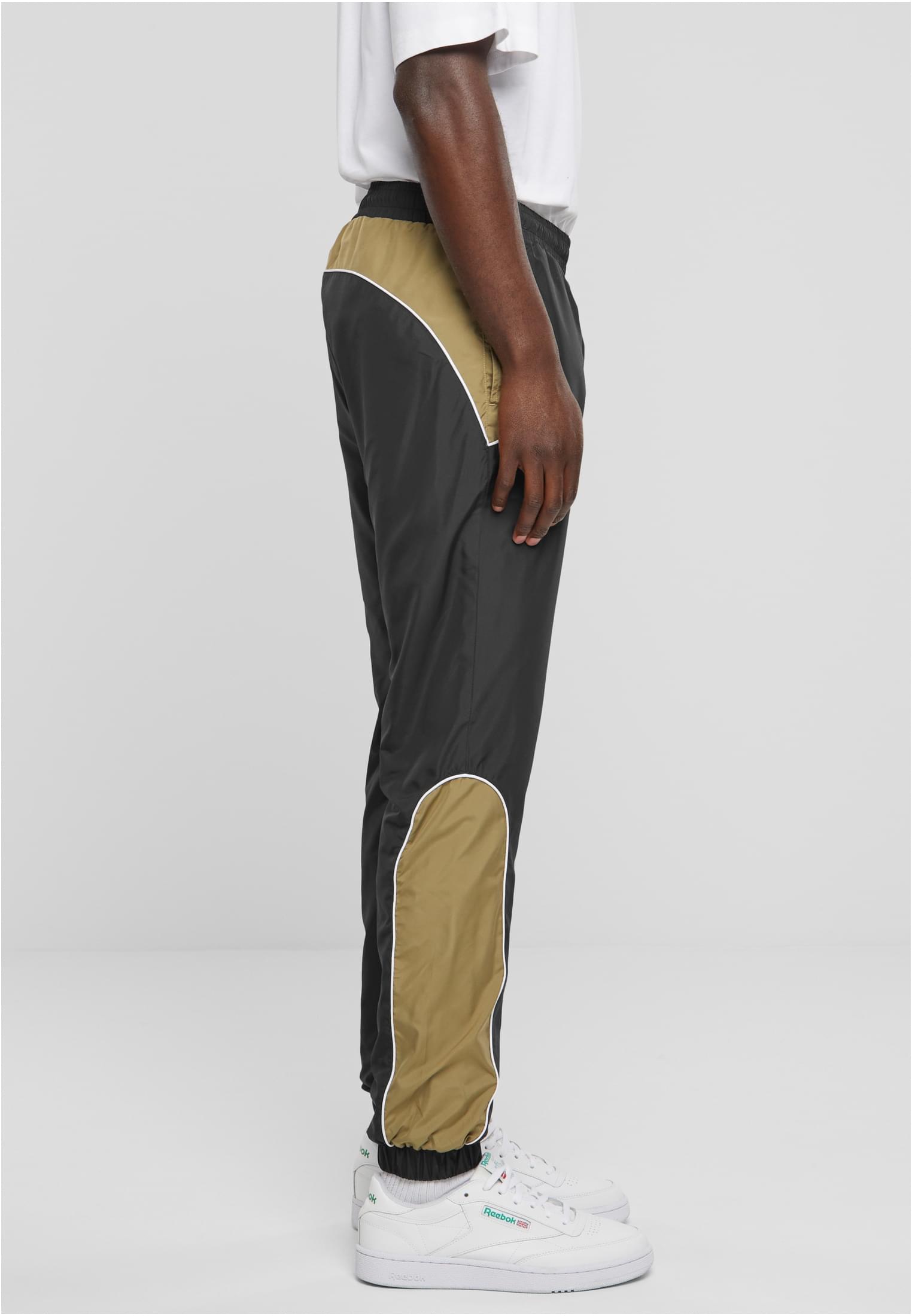 Piped Track Pants | black