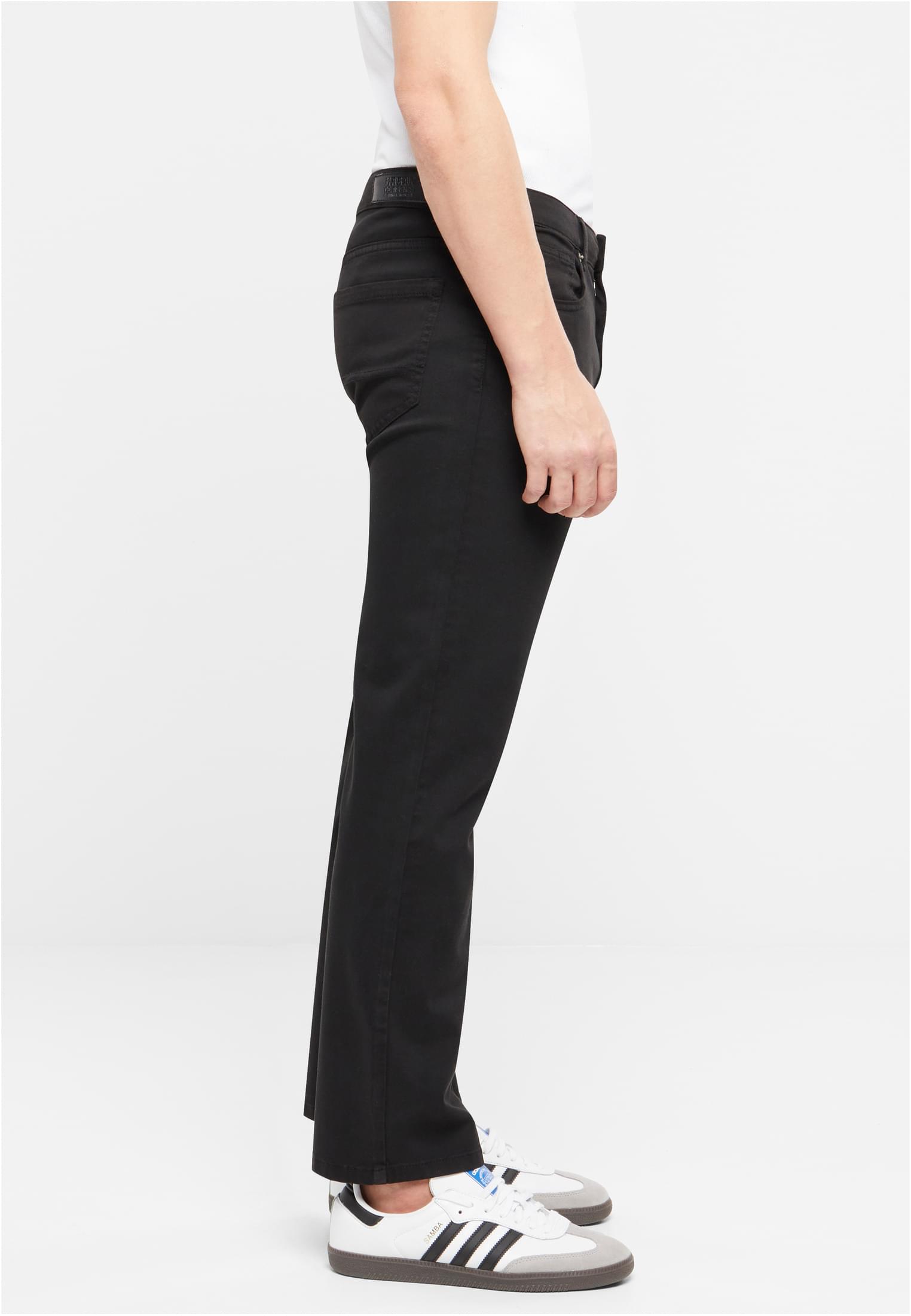 Stretch Twill 5 Pocket Pants | black