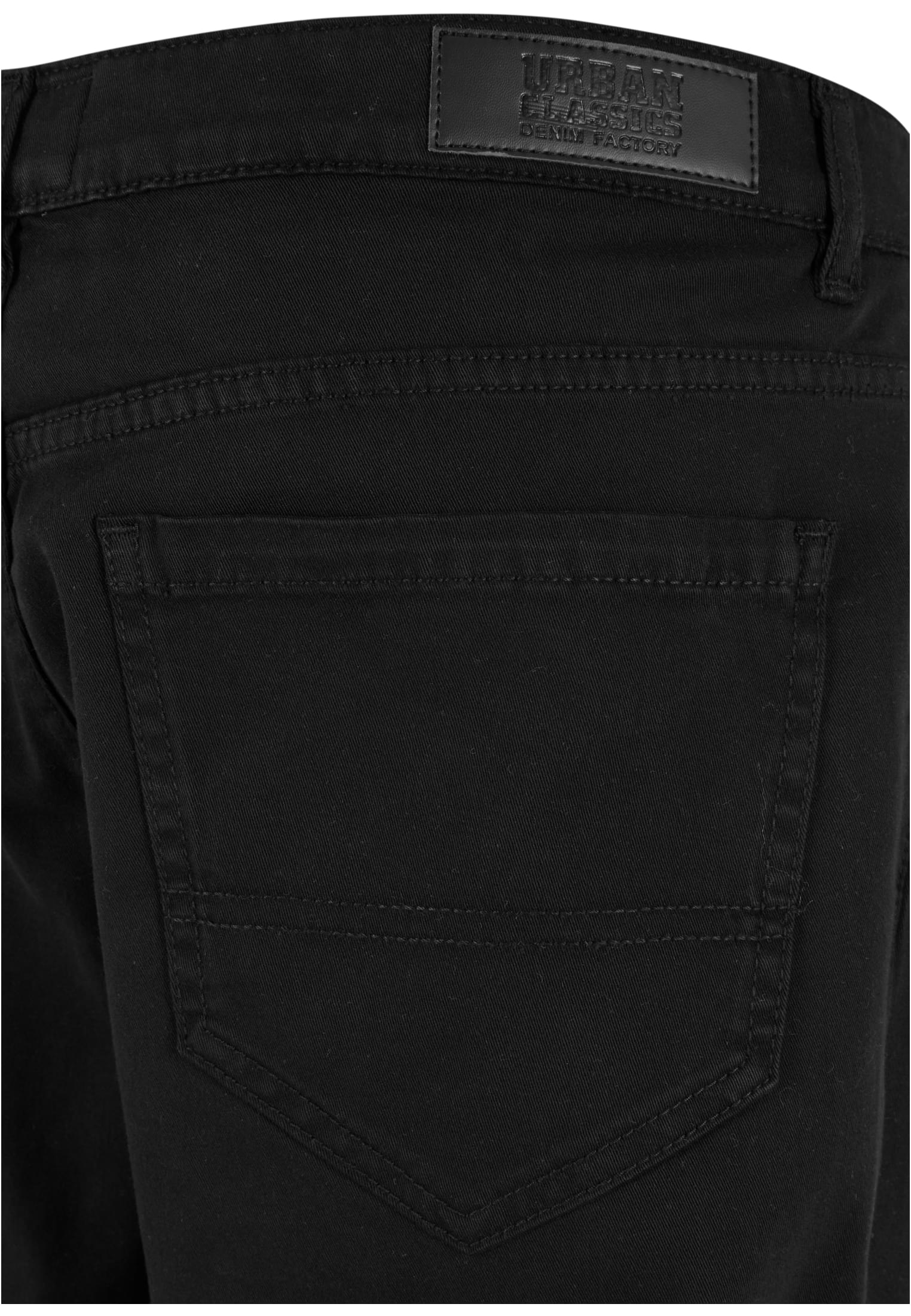 Stretch Twill 5 Pocket Pants | black