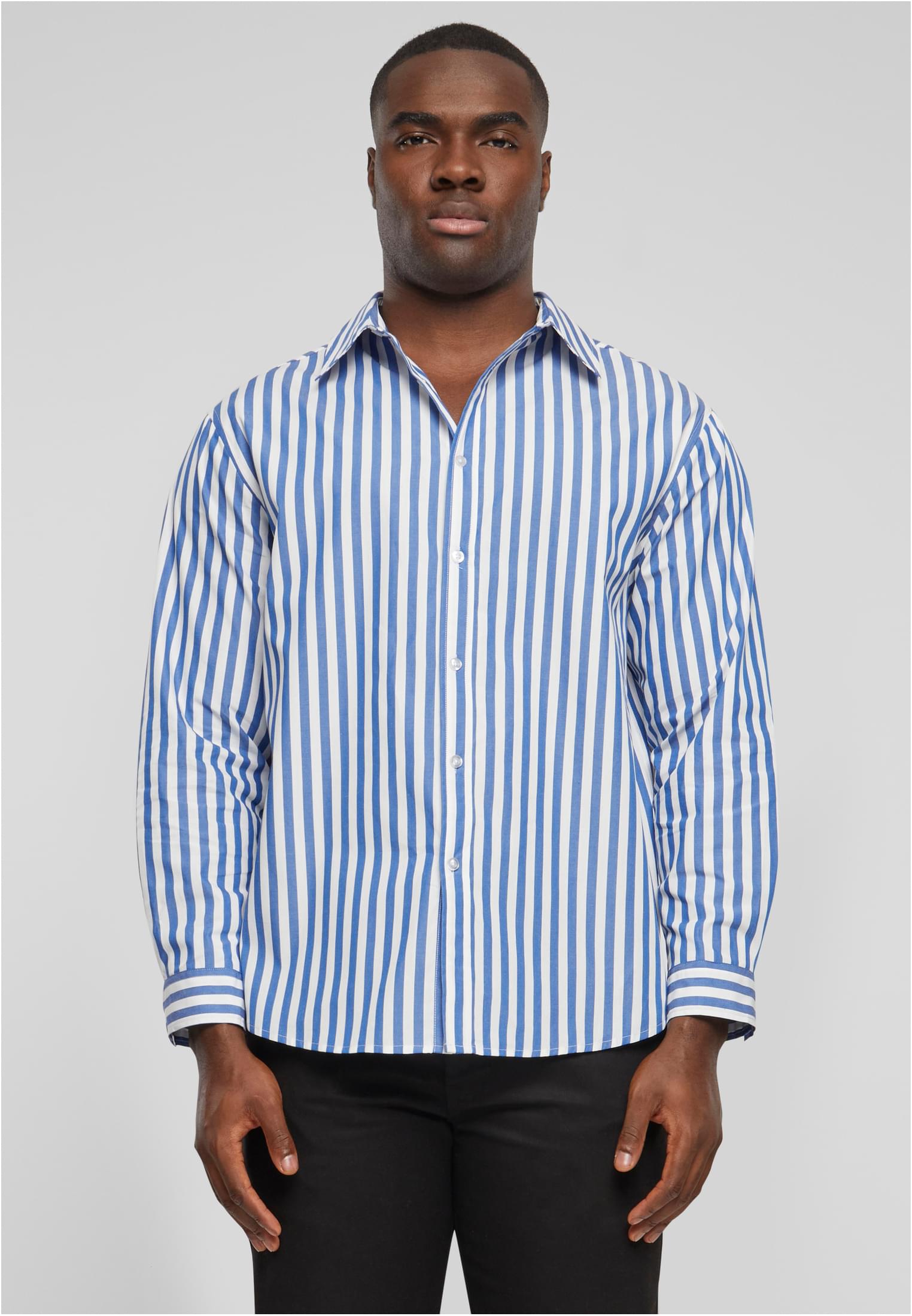 Striped Summer Shirt | white/blue