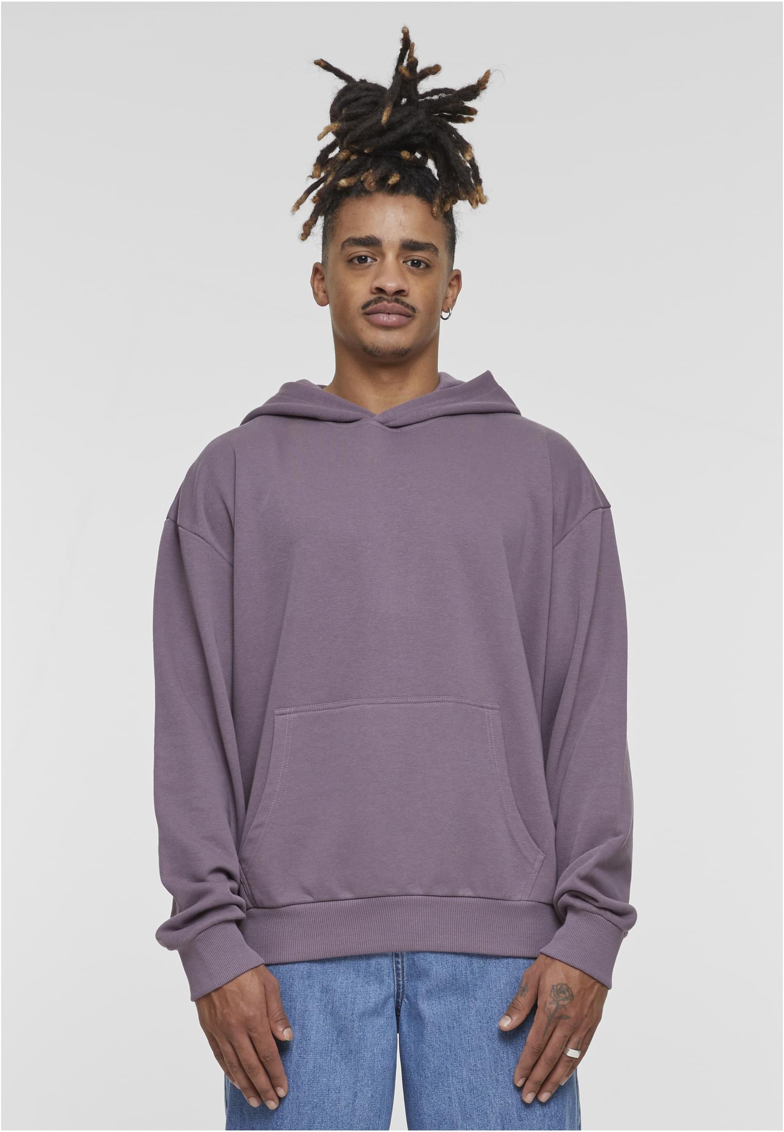 Light Terry Hoody | fadedpurple