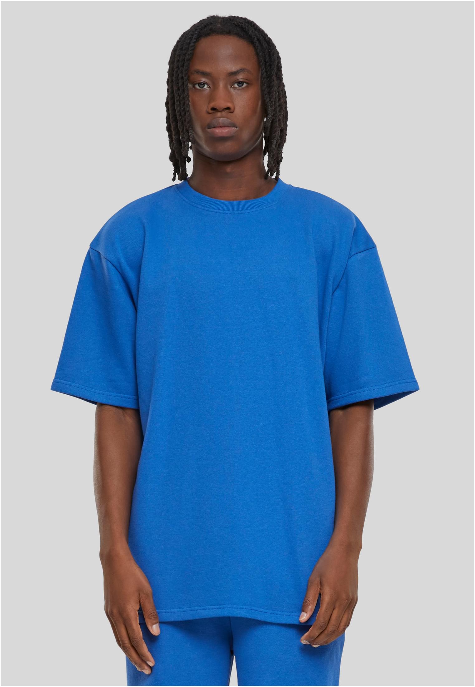 Light Terry T-Shirt Crew | royal