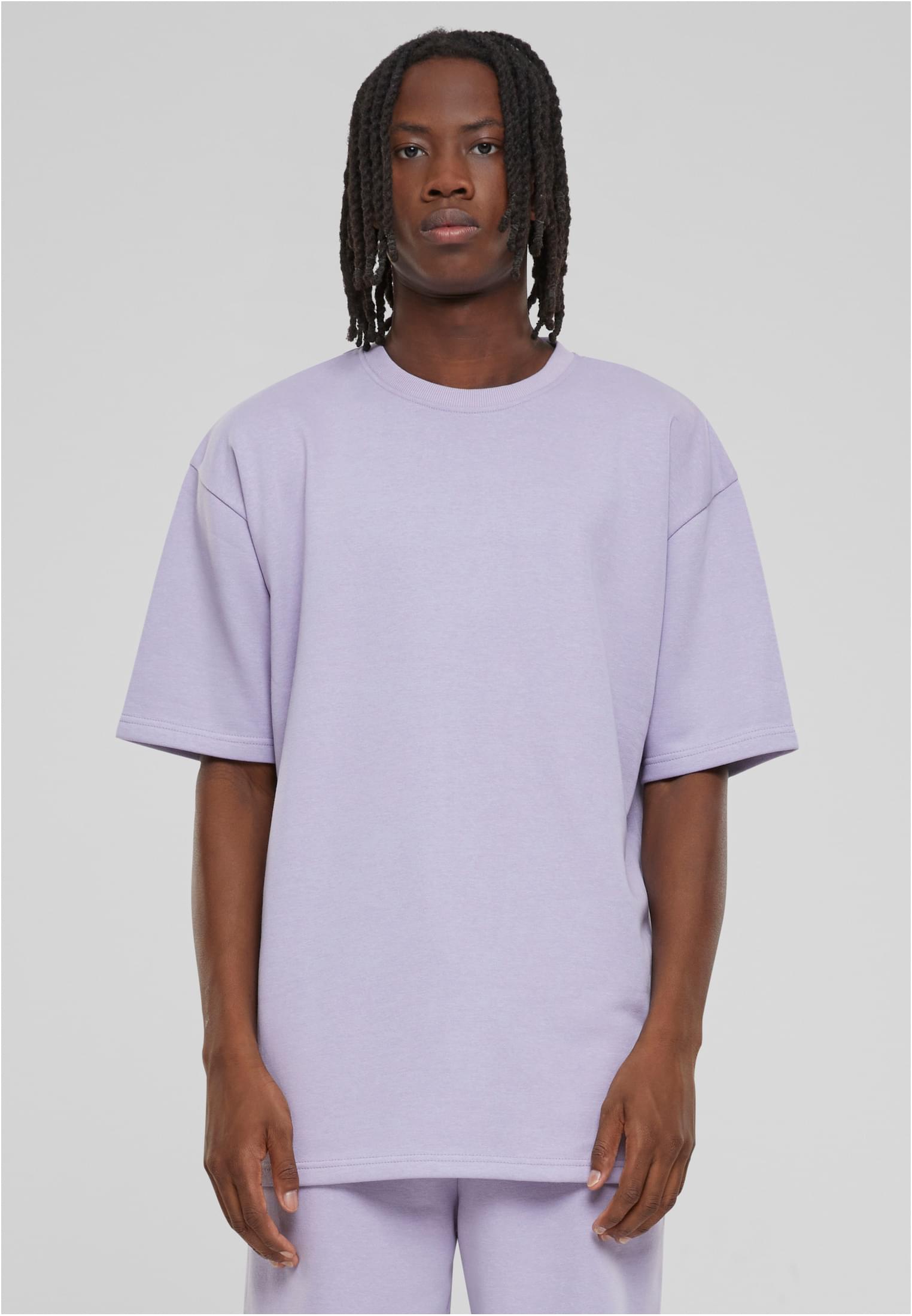 Light Terry T-Shirt Crew | dustylilac