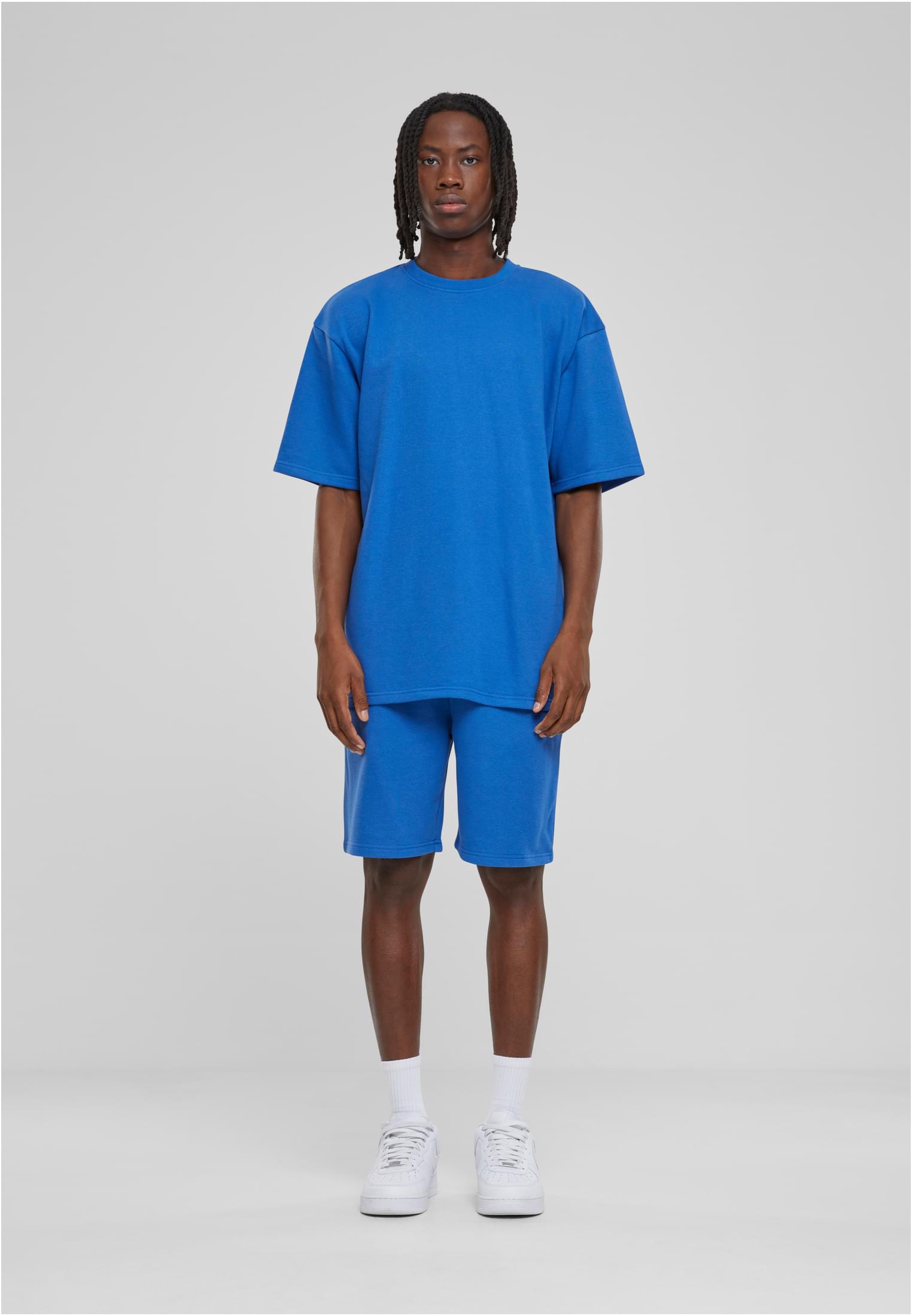 Light Terry T-Shirt Crew | royal