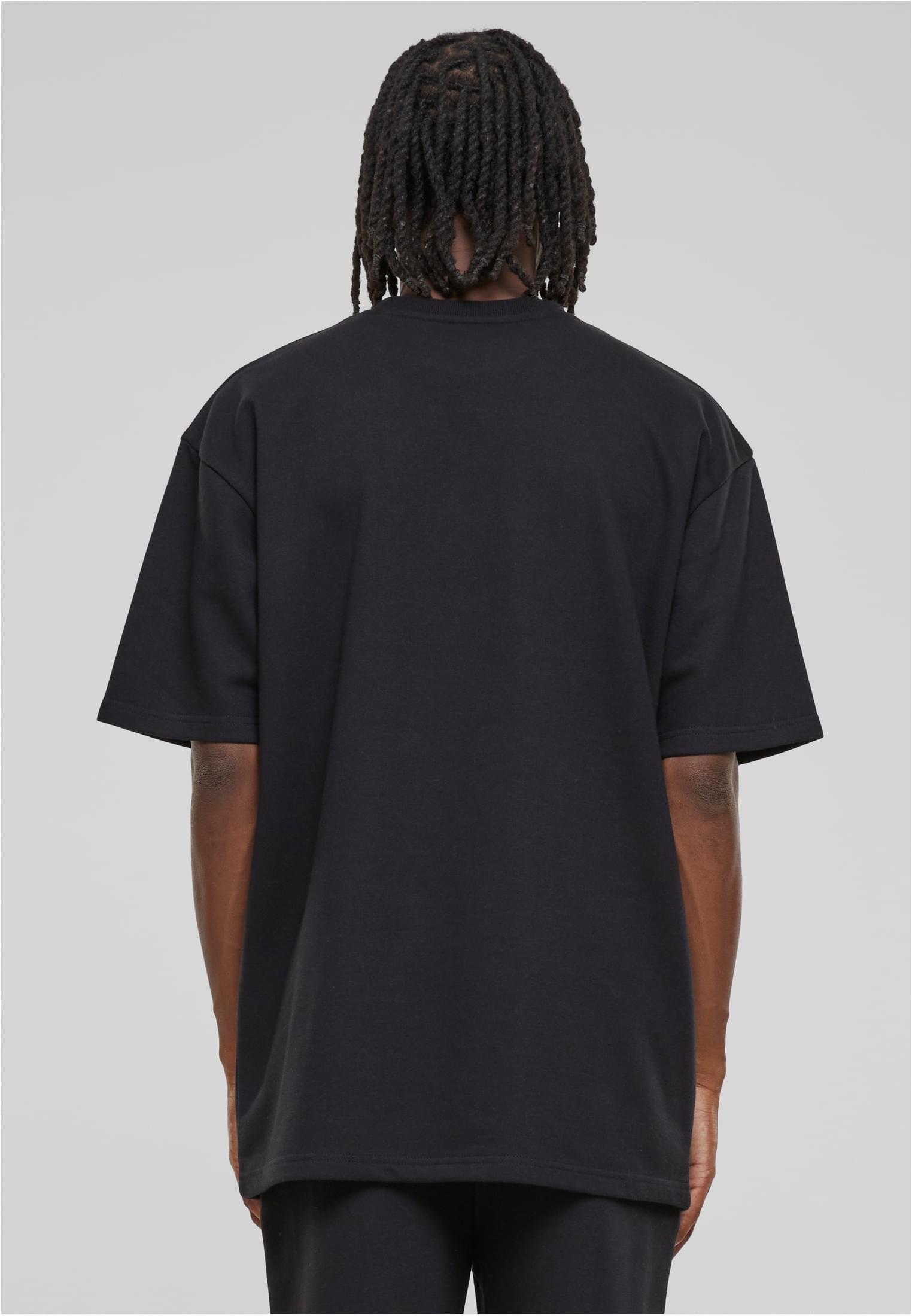 Light Terry T-Shirt Crew | black