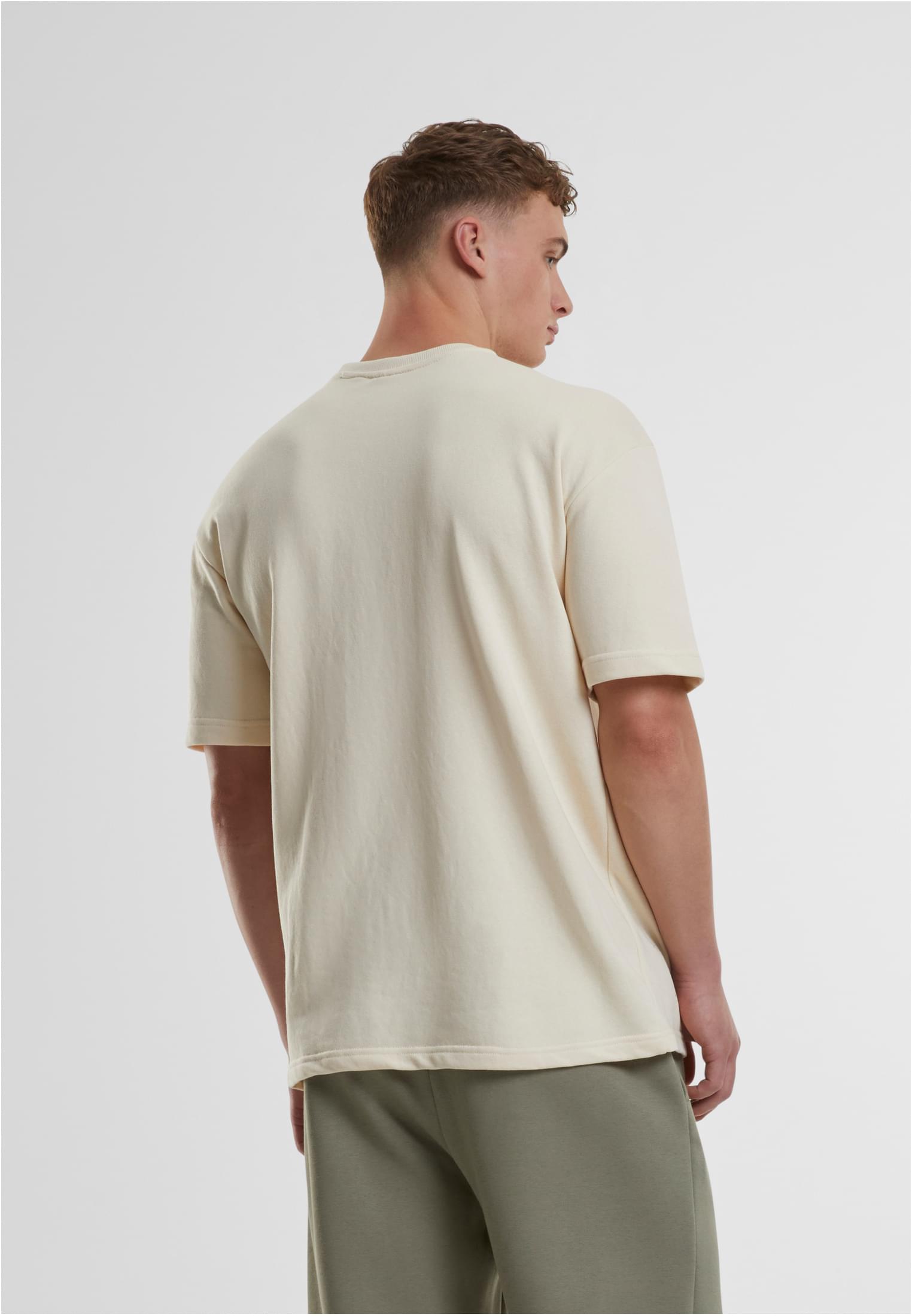 Light Terry T-Shirt Crew | whitesand