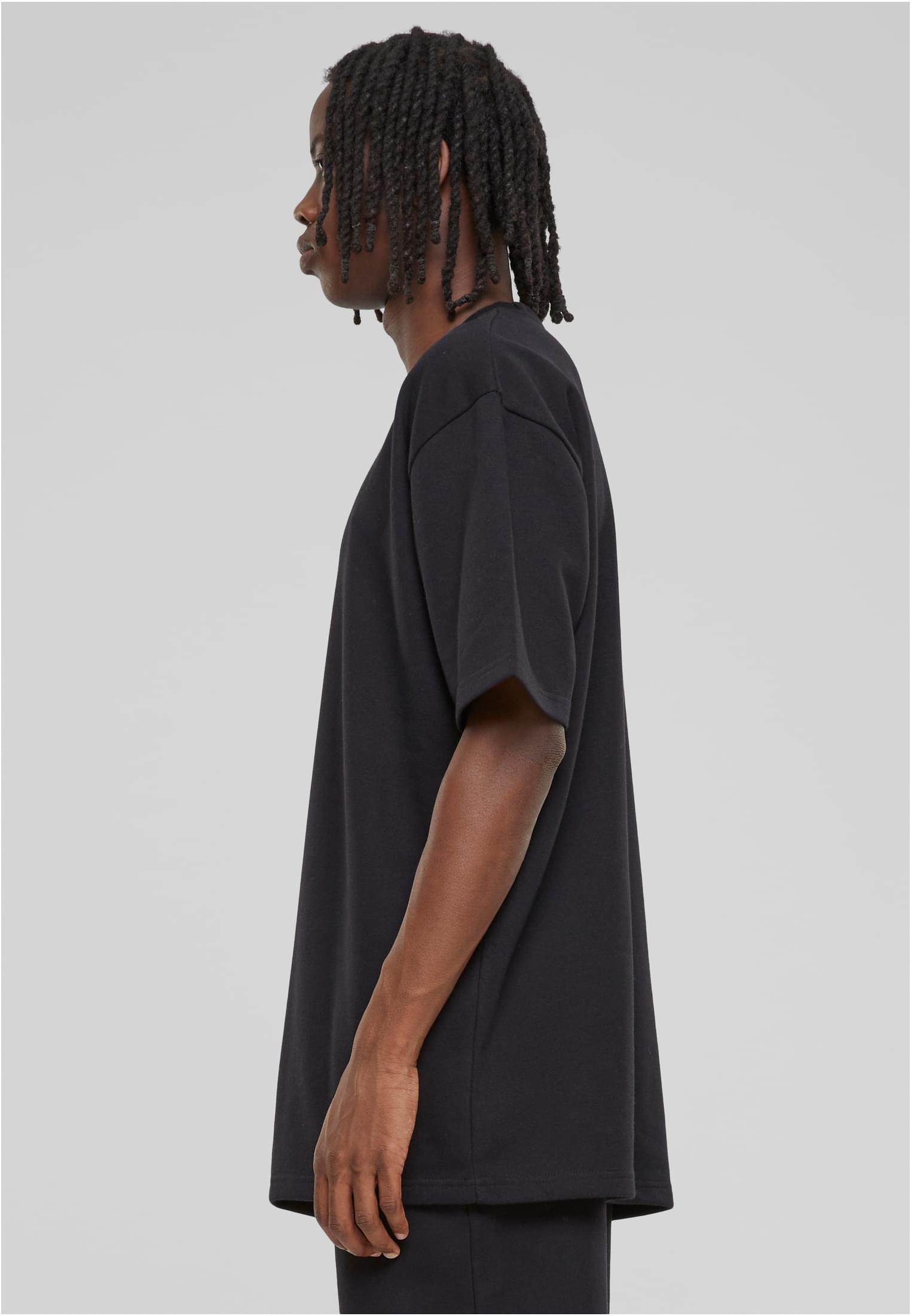 Light Terry T-Shirt Crew | black