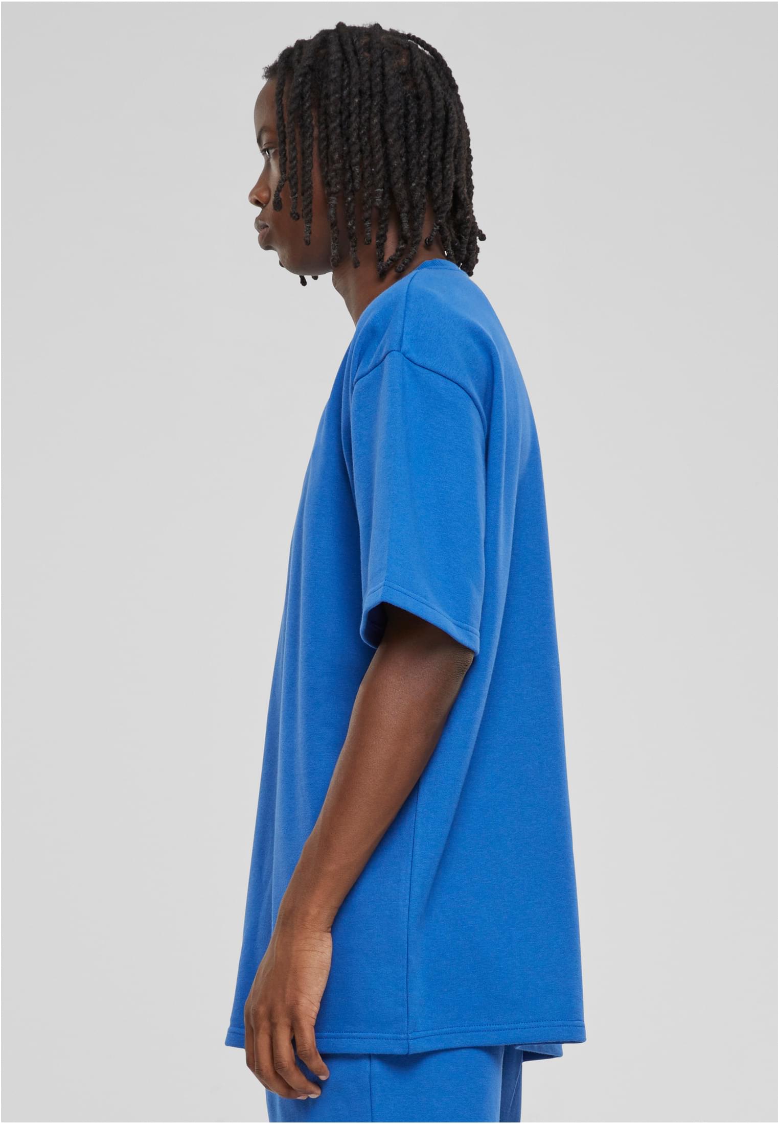 Light Terry T-Shirt Crew | royal