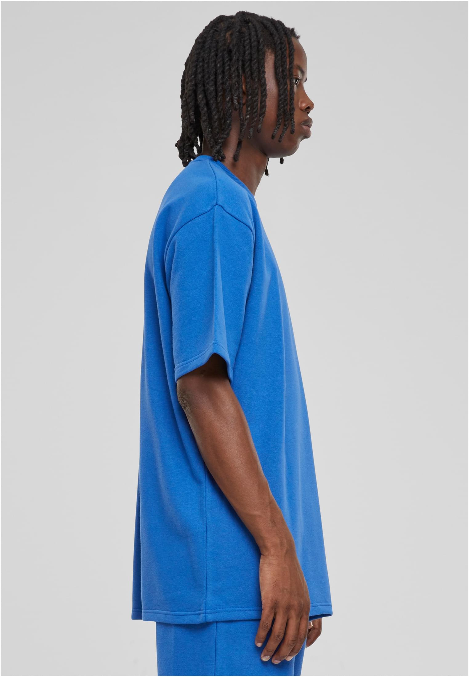 Light Terry T-Shirt Crew | royal