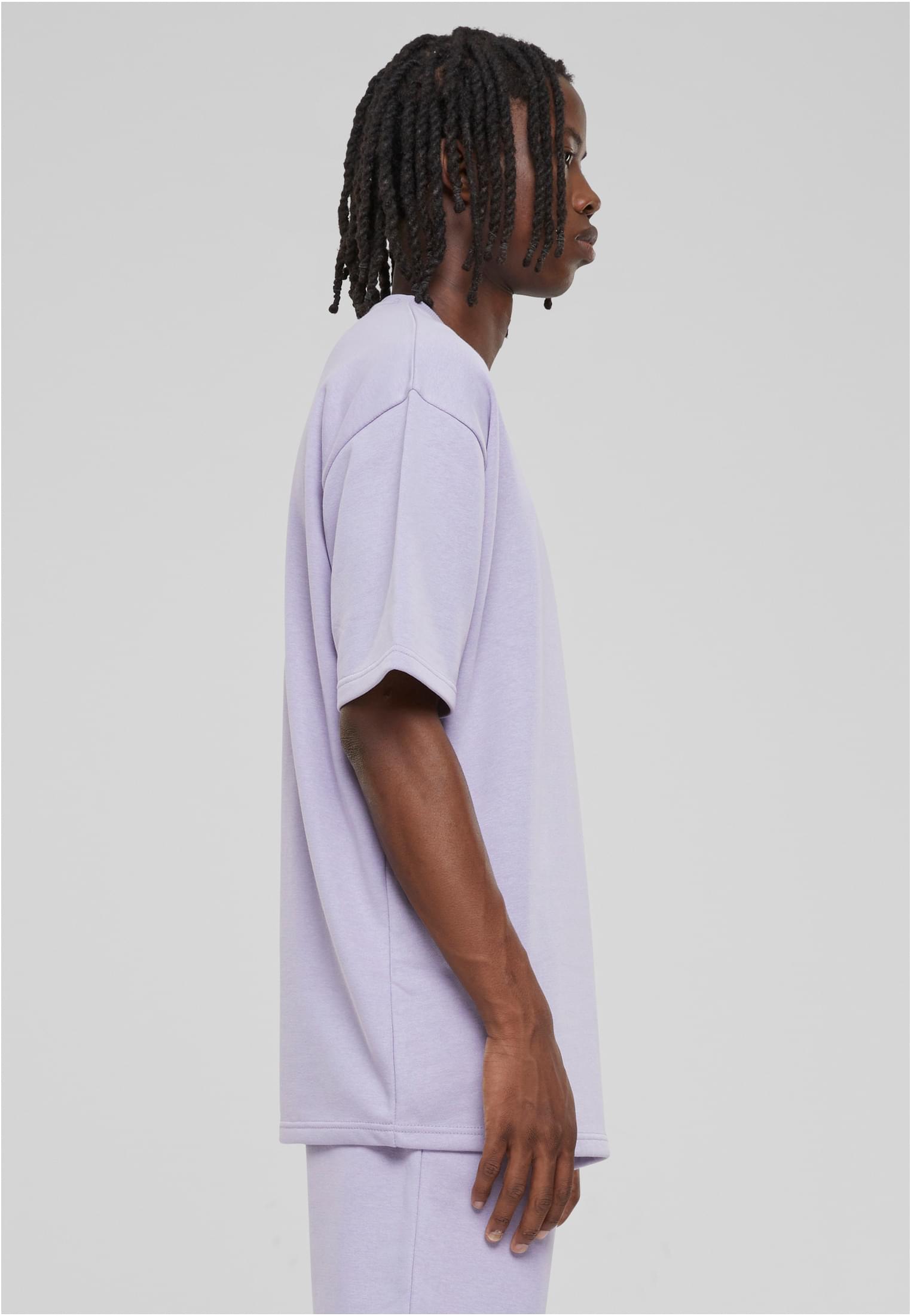 Light Terry T-Shirt Crew | dustylilac