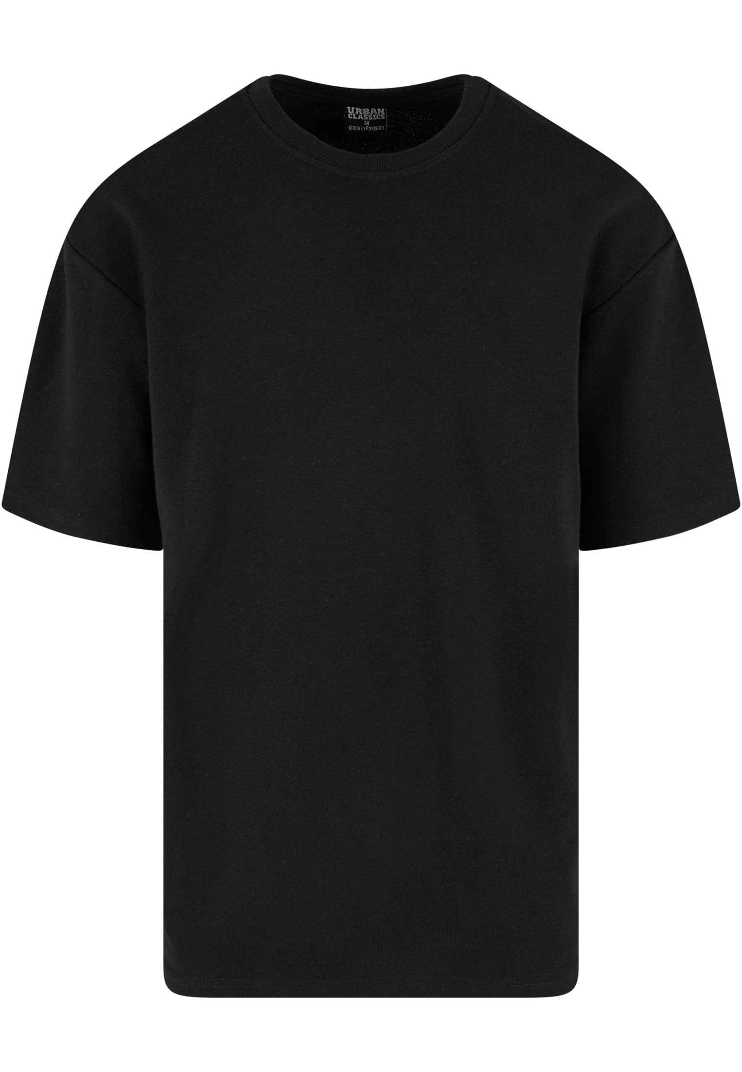 Light Terry T-Shirt Crew | black