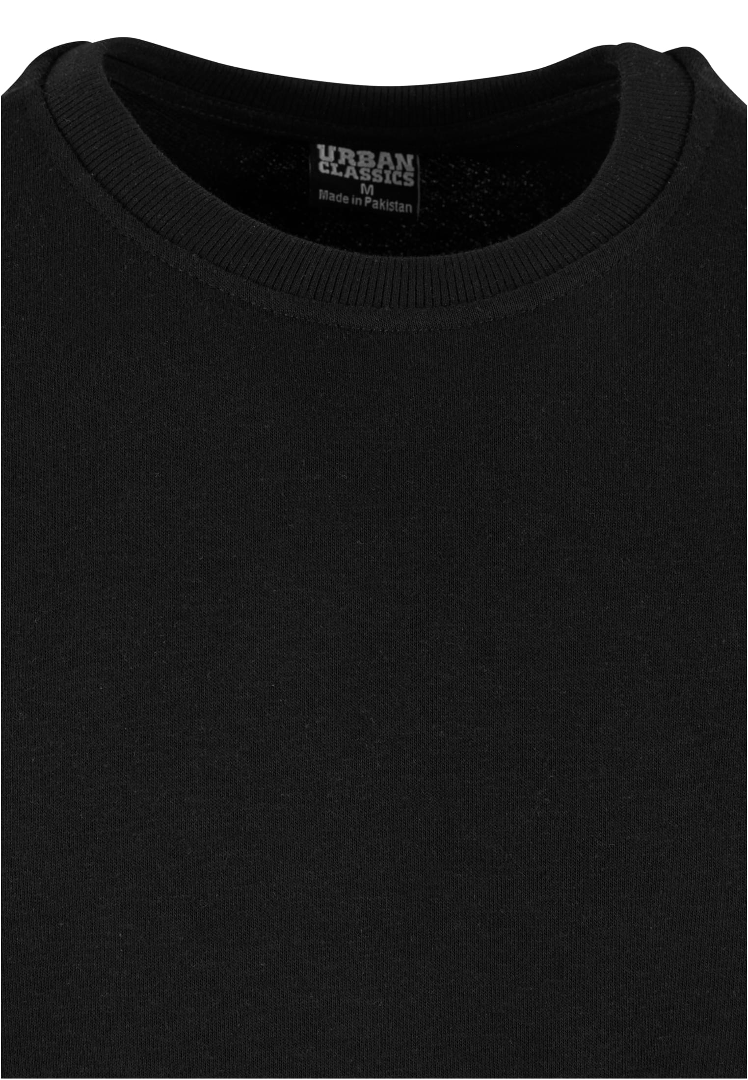 Light Terry T-Shirt Crew | black