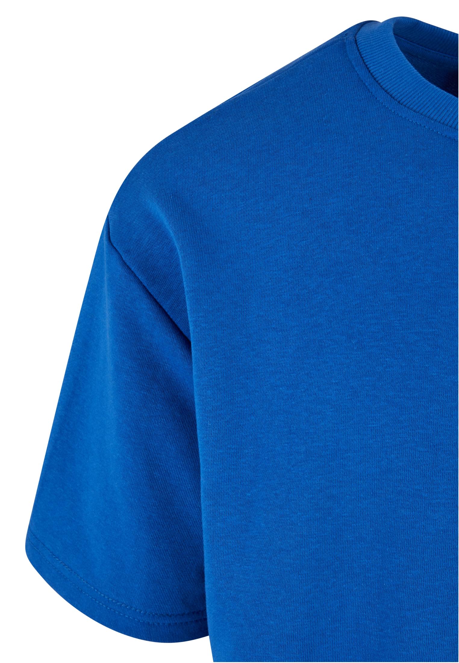 Light Terry T-Shirt Crew | royal