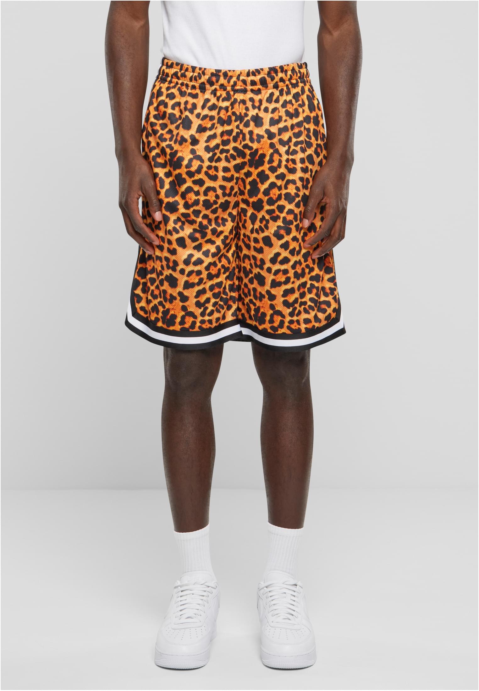 Mesh AOP Shorts | orangeleopard