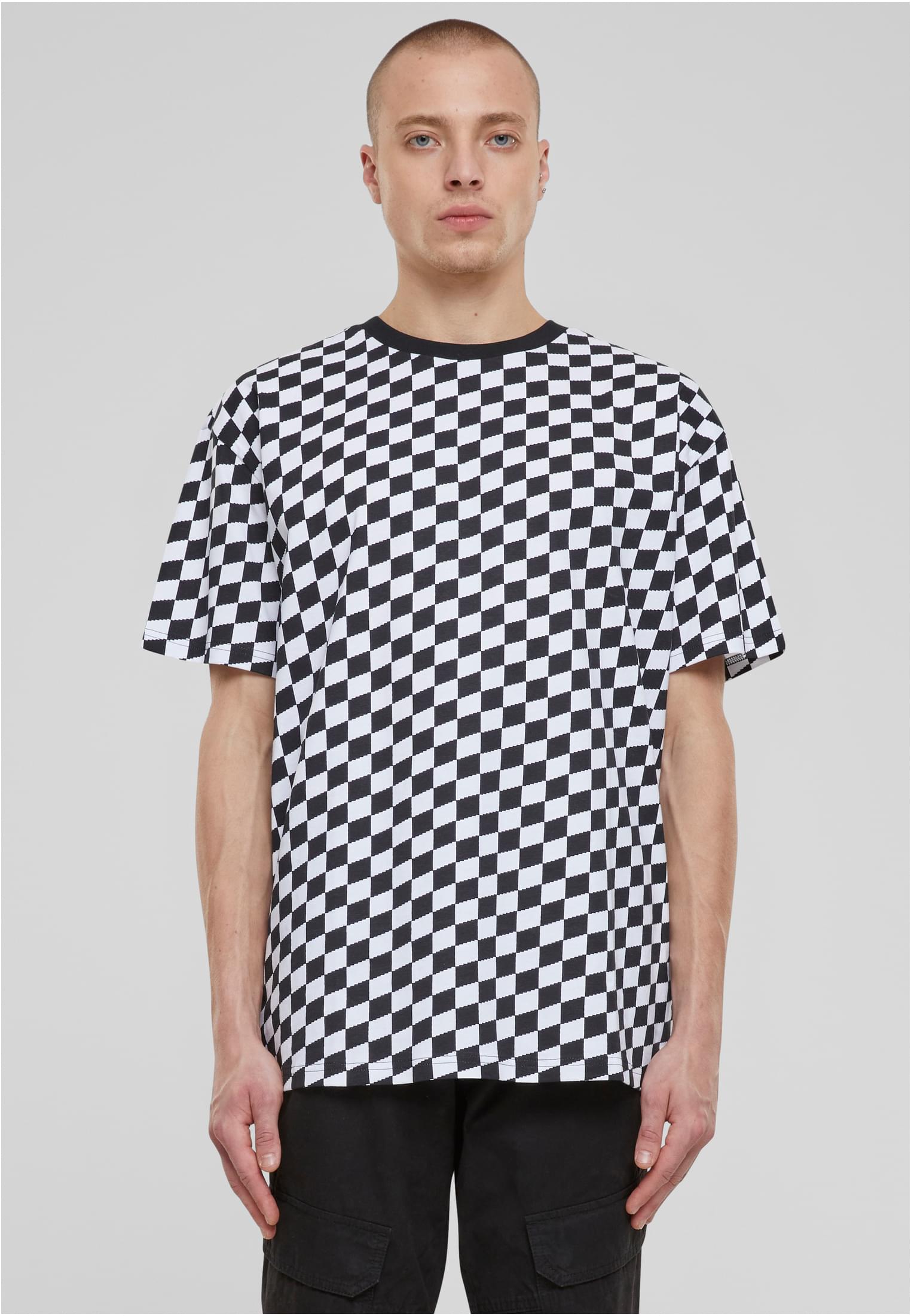 Oversized Check Tee | blackcheck