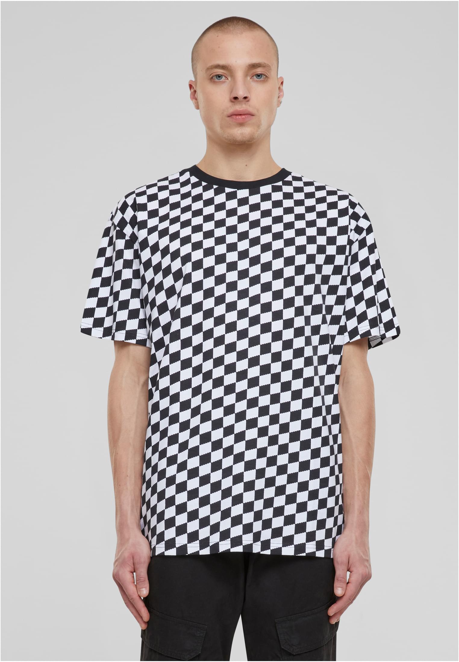 Oversized Check Tee | blackcheck