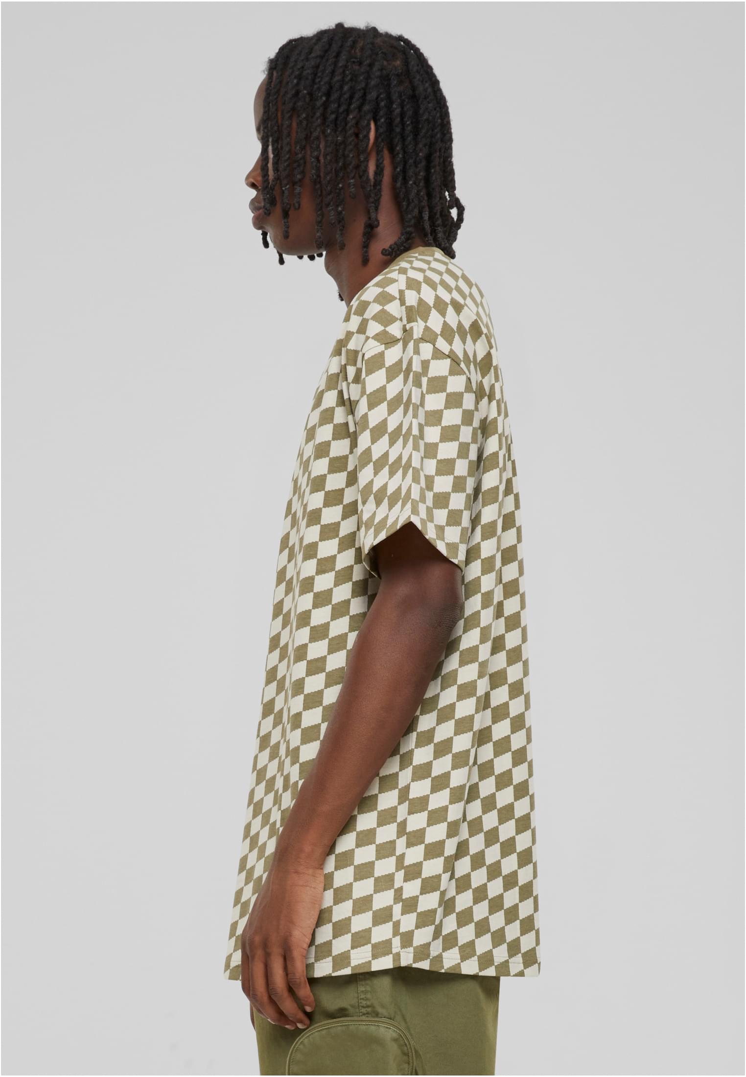 Oversized Check Tee | khakicheck