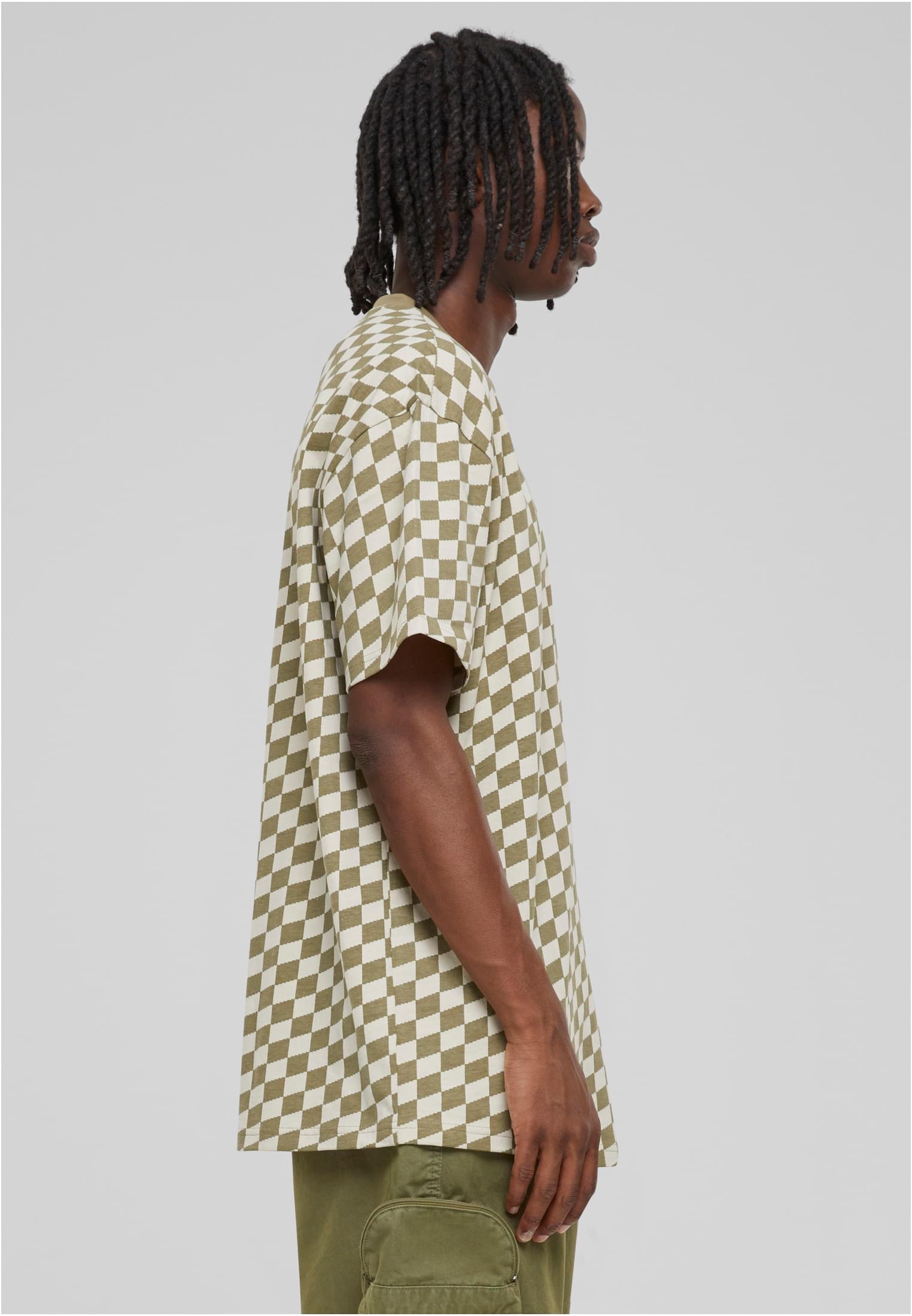 Oversized Check Tee | khakicheck