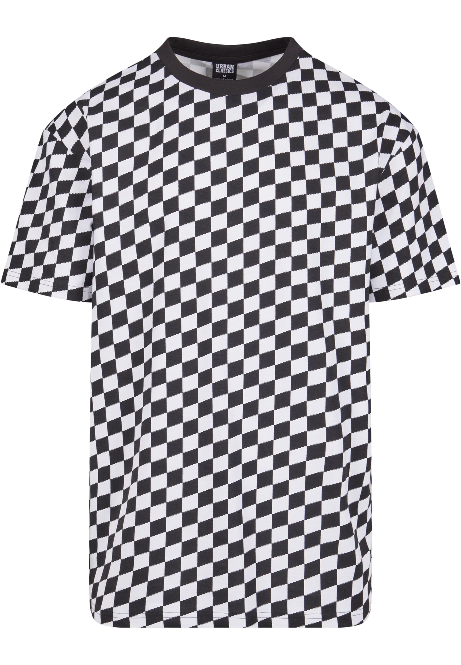 Oversized Check Tee | blackcheck