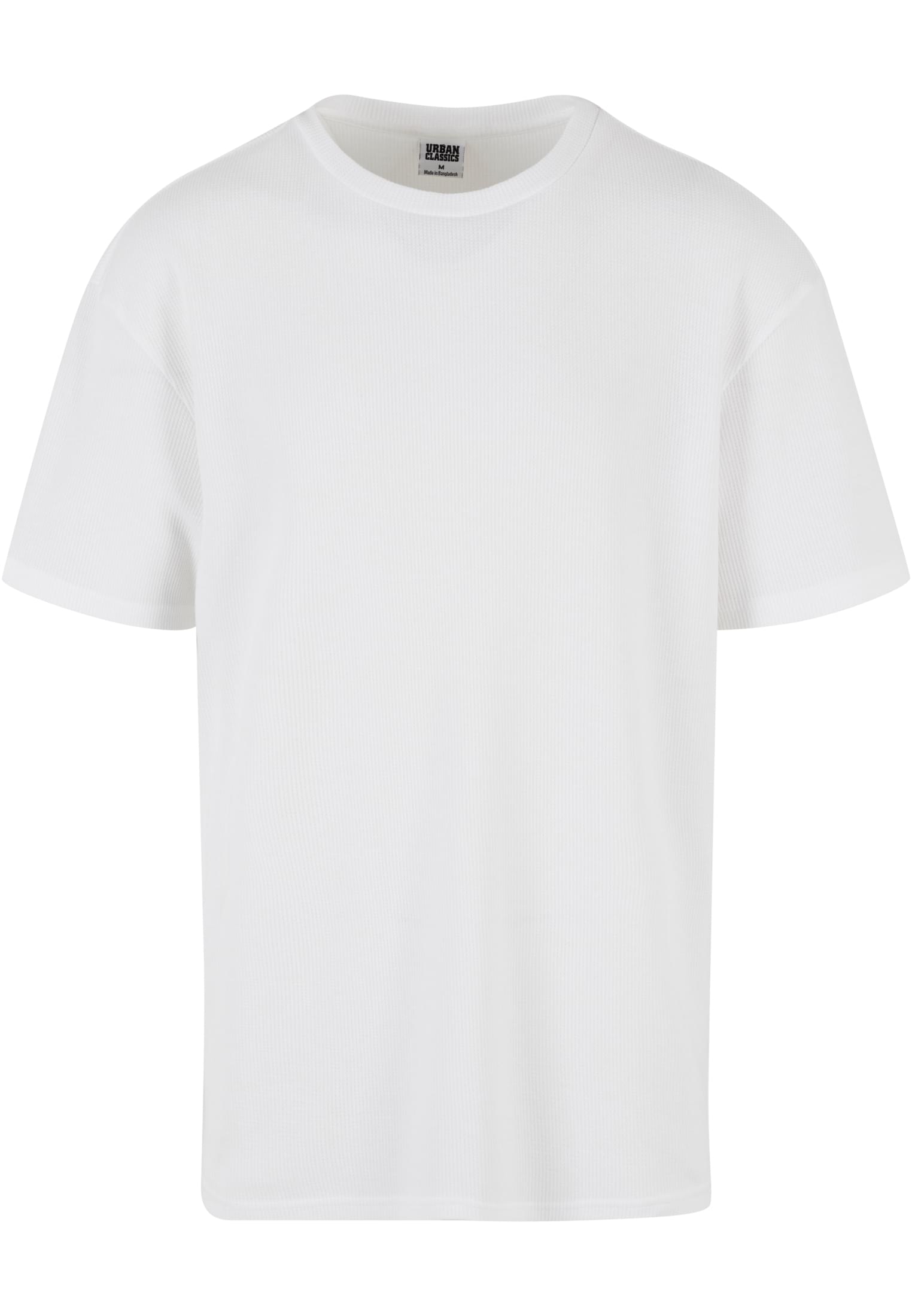 Waffle Tee | white