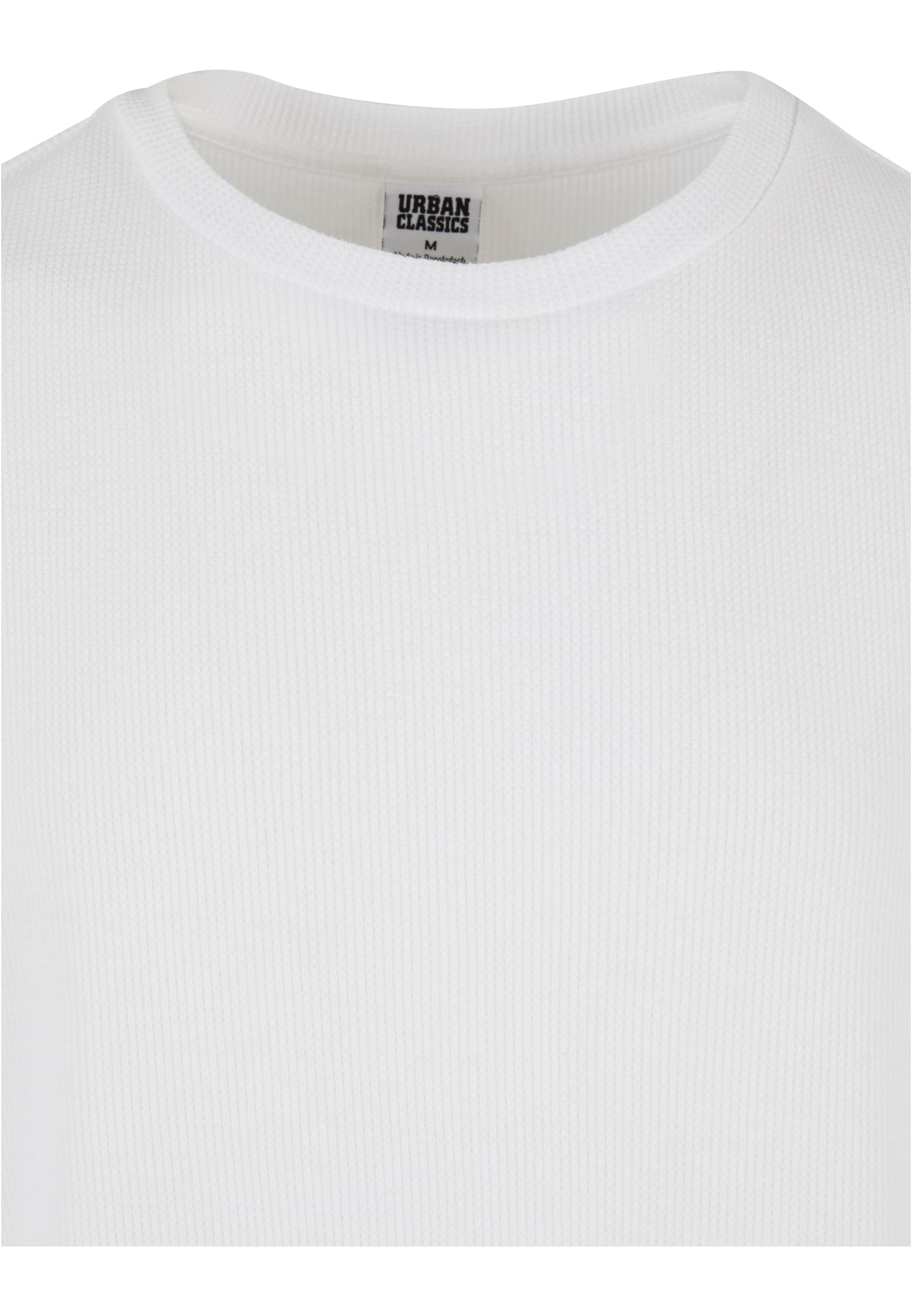 Waffle Tee | white