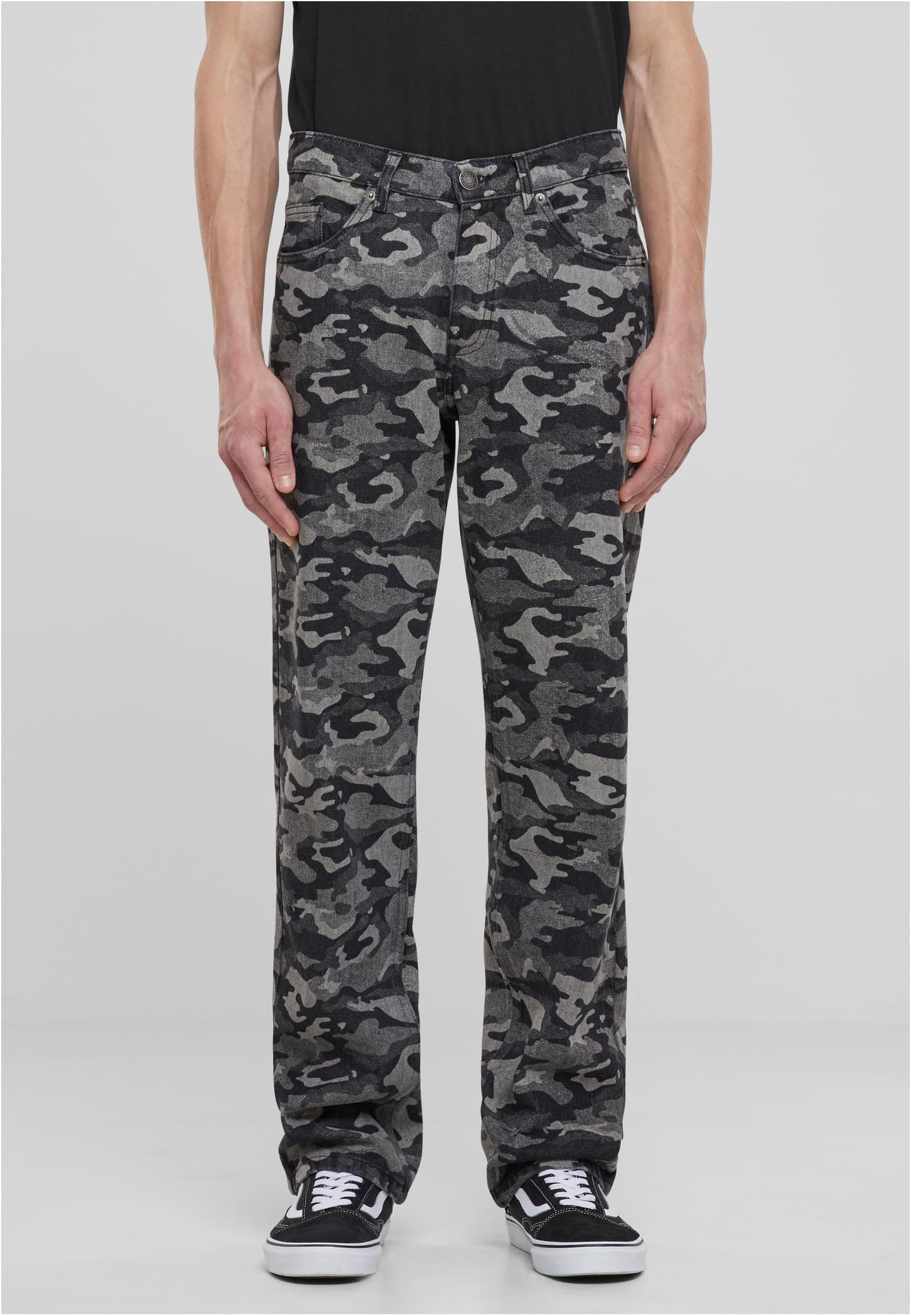 Laser Camo Printed Jeans | blacklasercamo