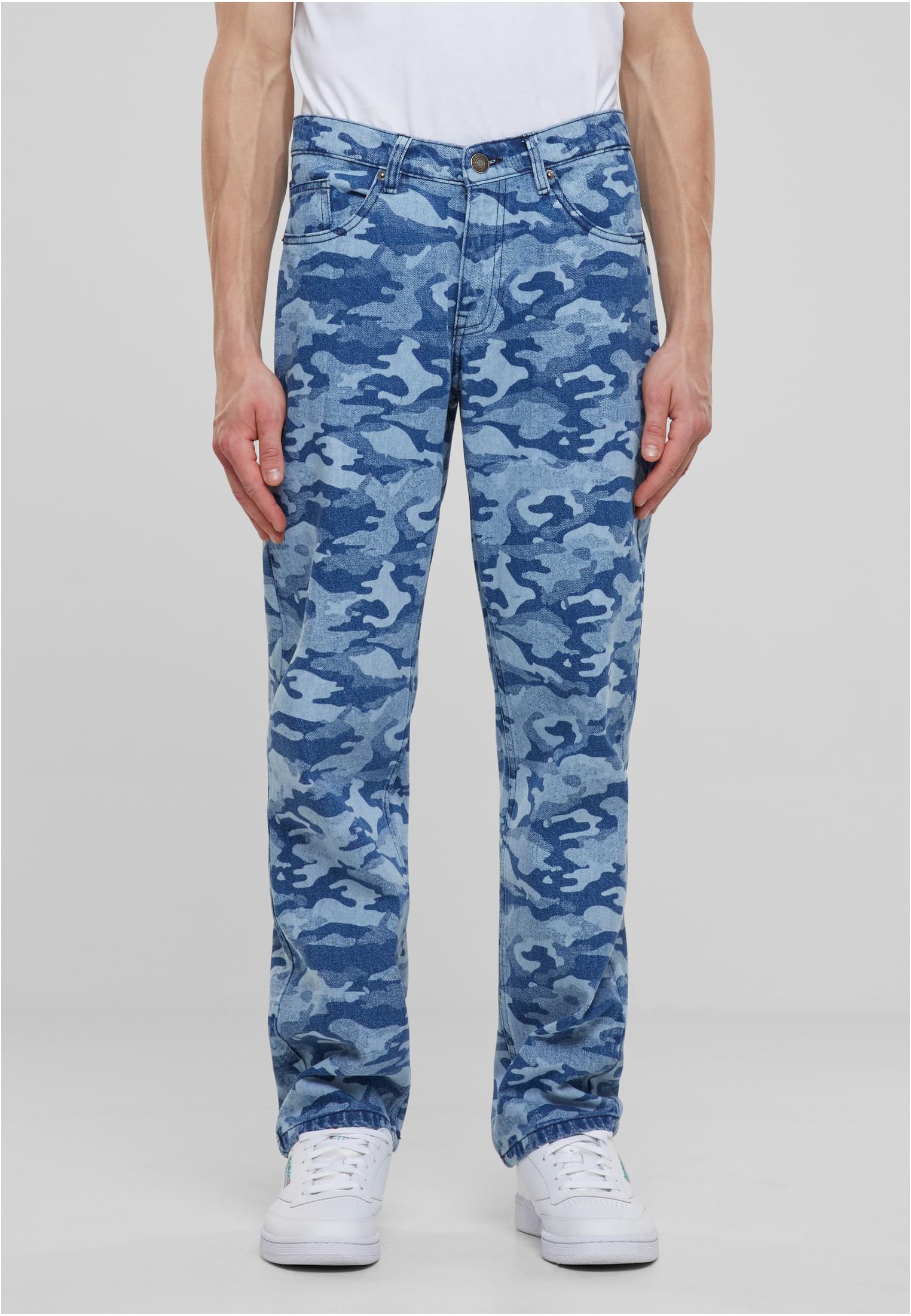 Laser Camo Printed Jeans | bluelasercamo