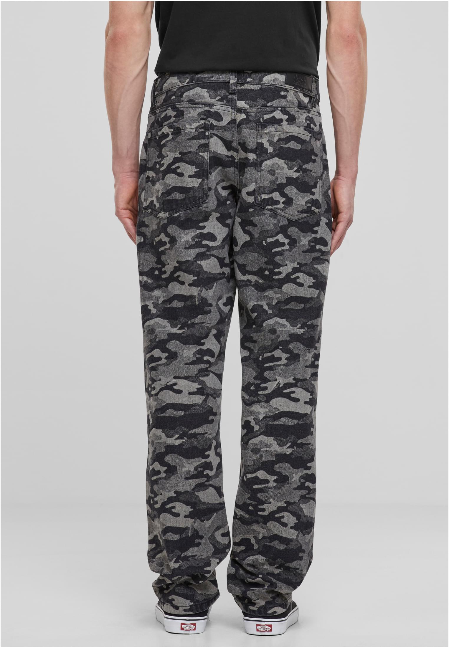 Laser Camo Printed Jeans | blacklasercamo