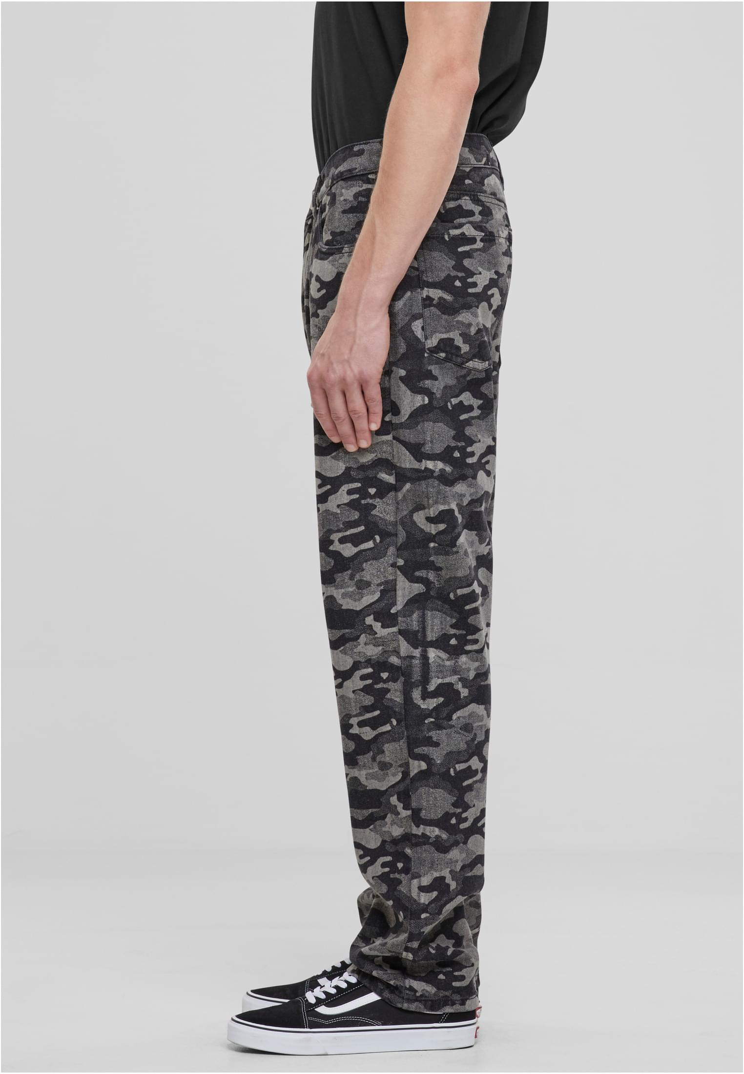 Laser Camo Printed Jeans | blacklasercamo