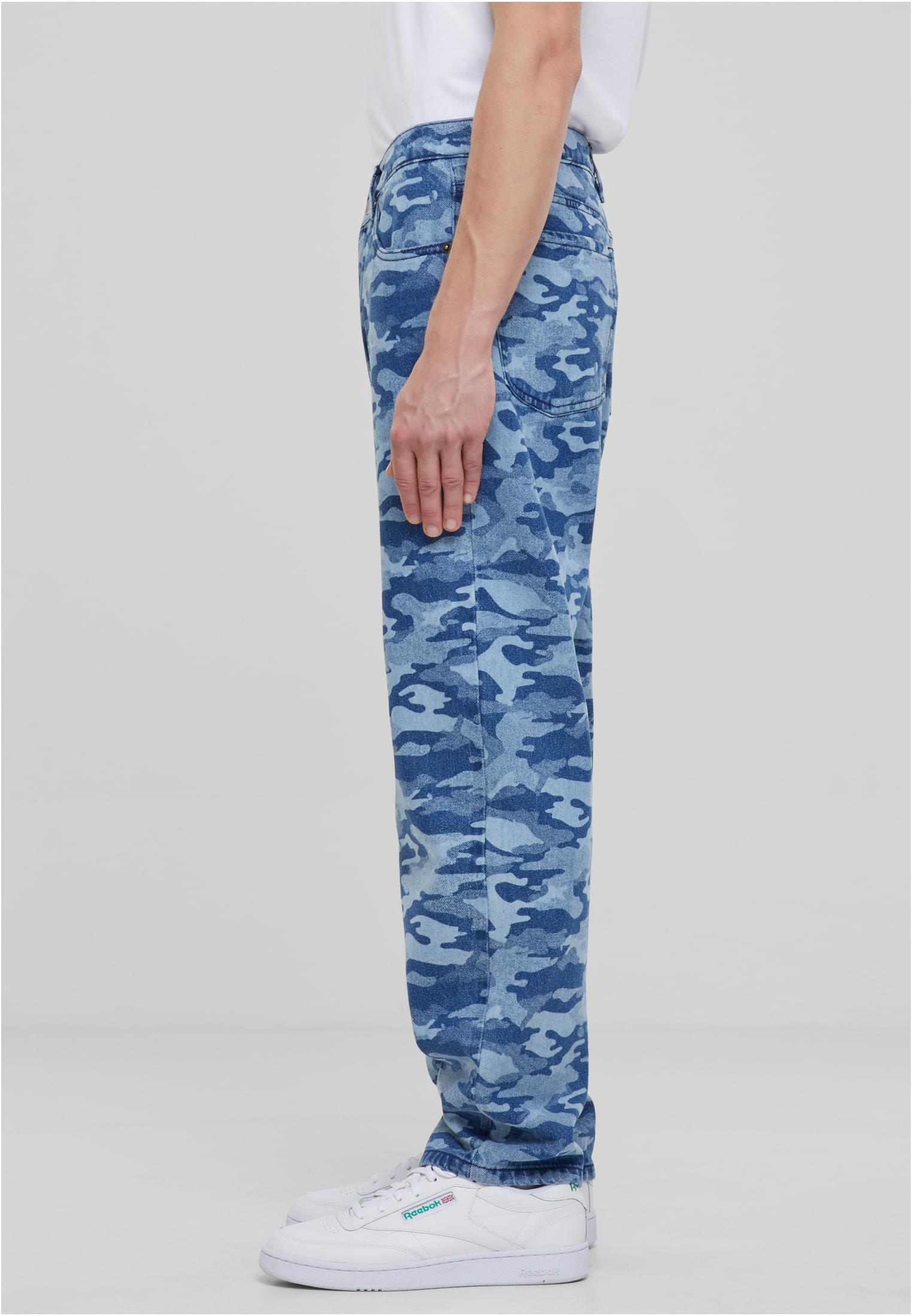 Laser Camo Printed Jeans | bluelasercamo