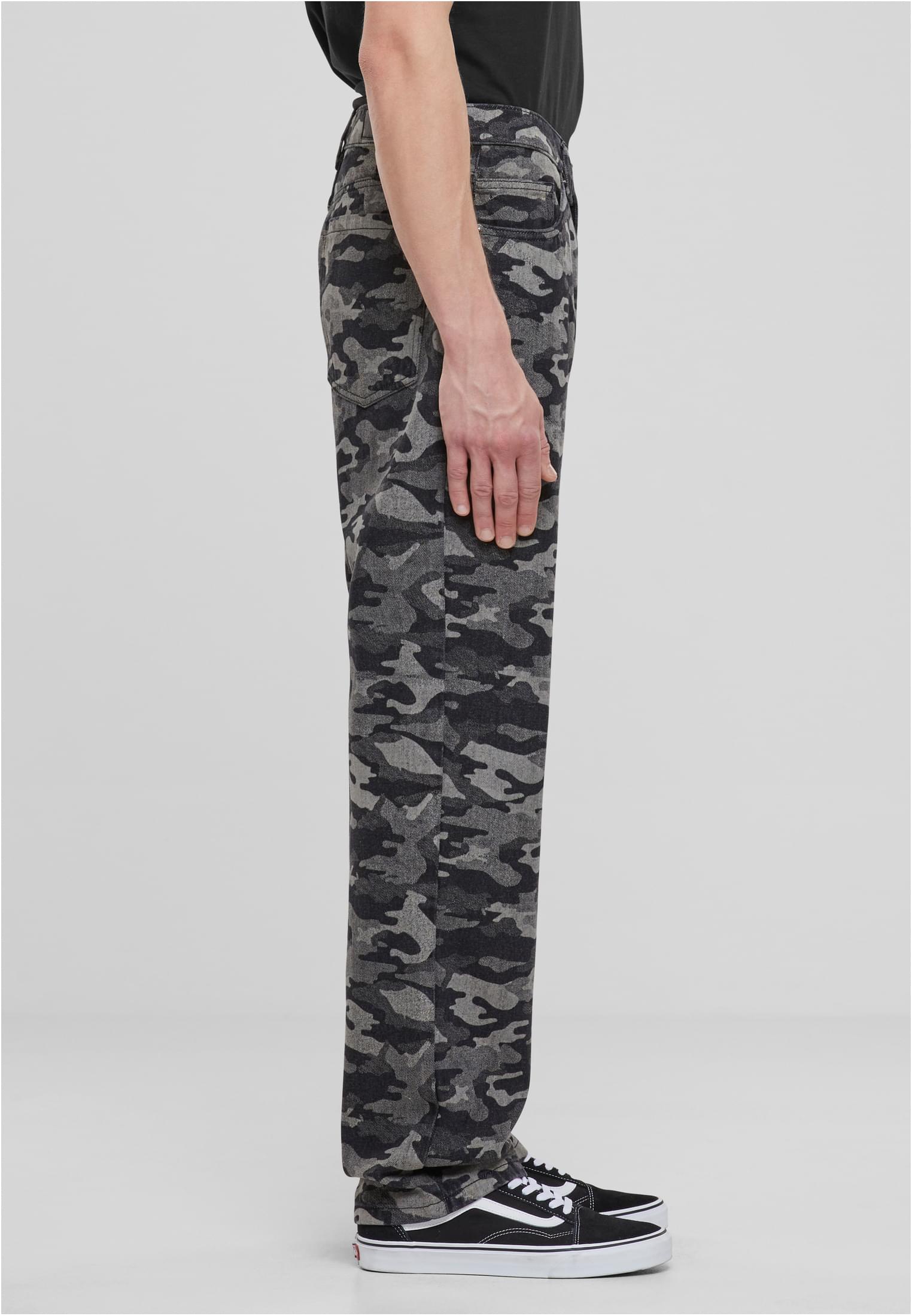 Laser Camo Printed Jeans | blacklasercamo