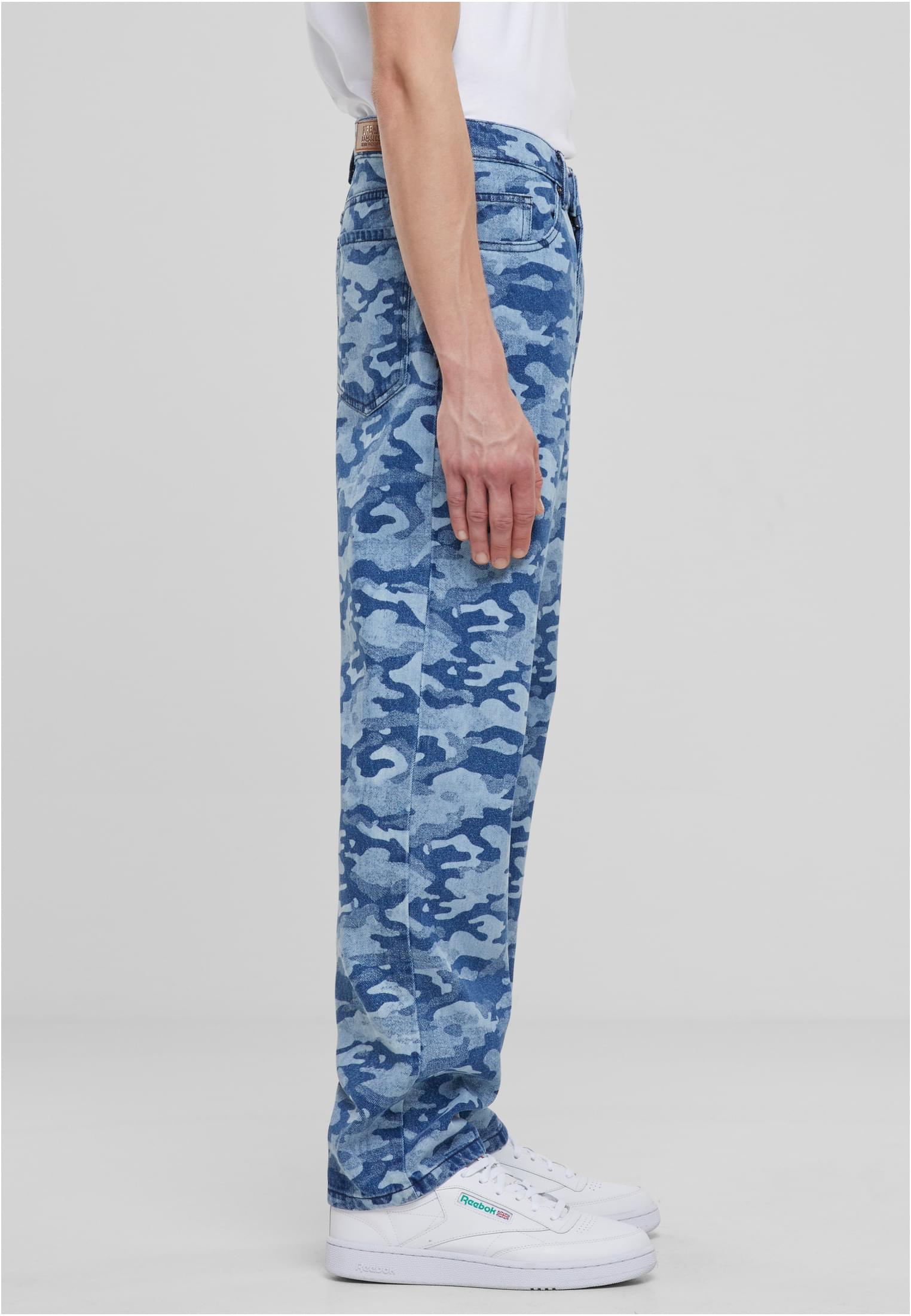 Laser Camo Printed Jeans | bluelasercamo