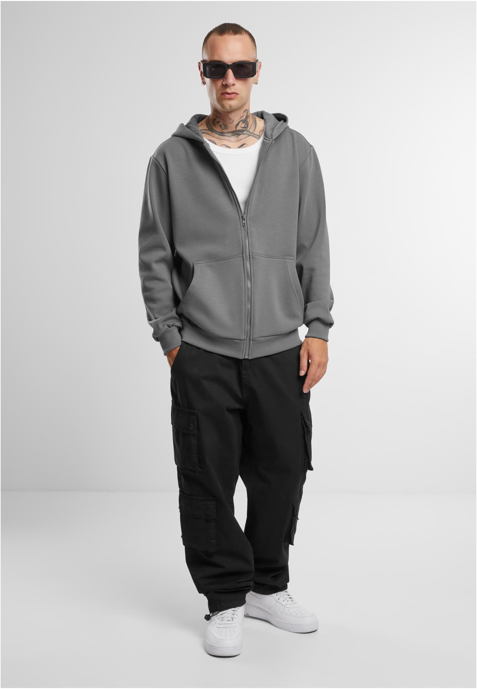 Cozy Zip Hoody | cloudgrey