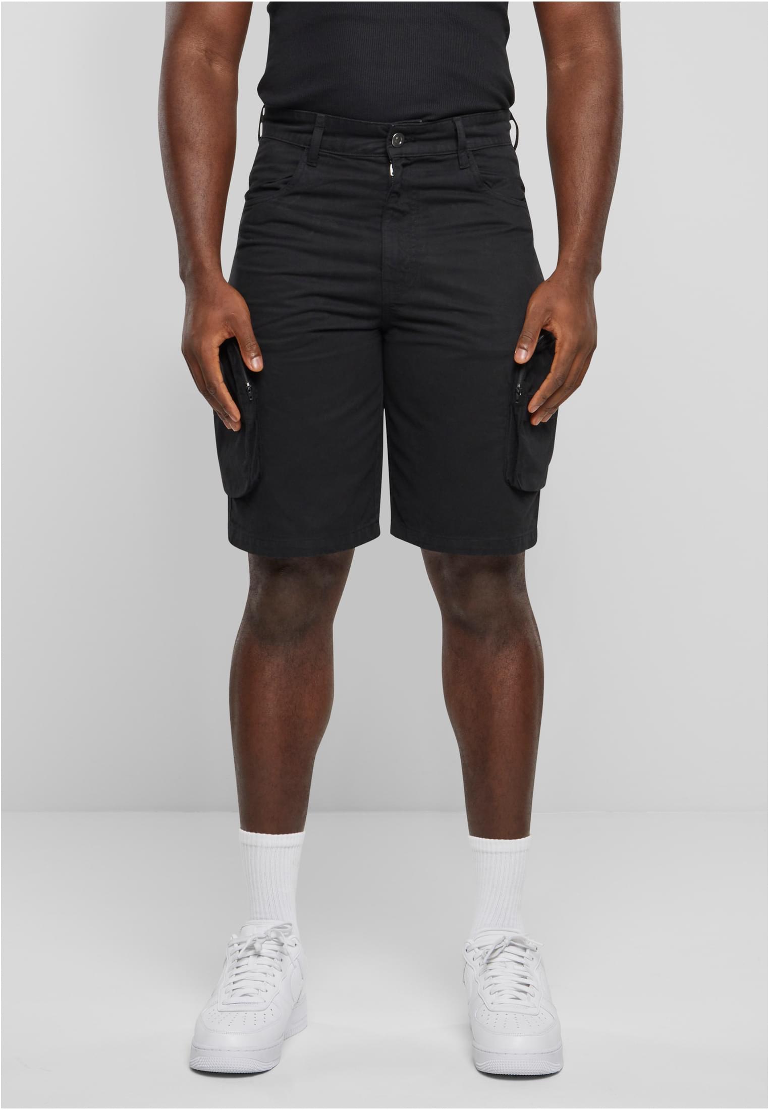 Baggy Cargo Shorts | black