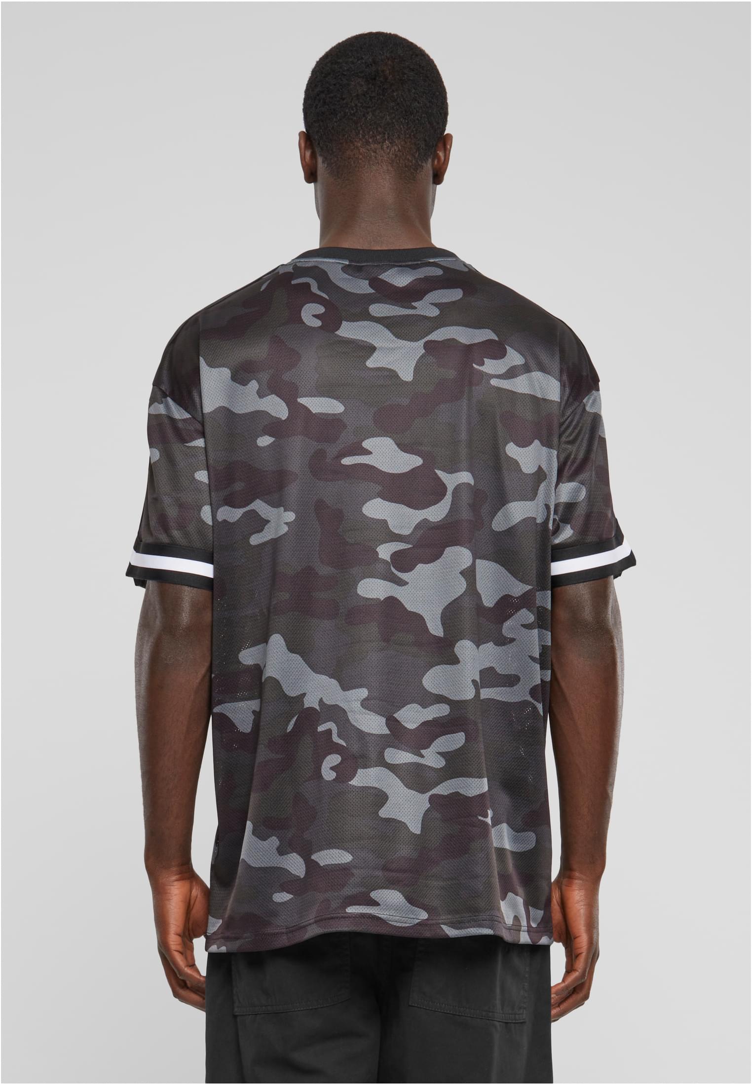 Oversized  Mesh AOP Tee | darkcamo