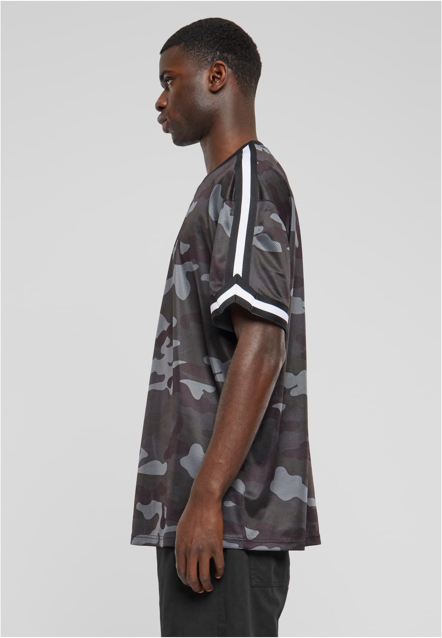 Oversized  Mesh AOP Tee | darkcamo