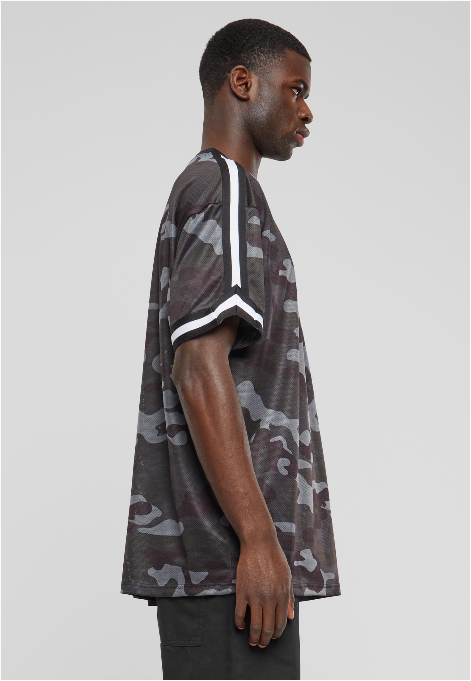 Oversized  Mesh AOP Tee | darkcamo